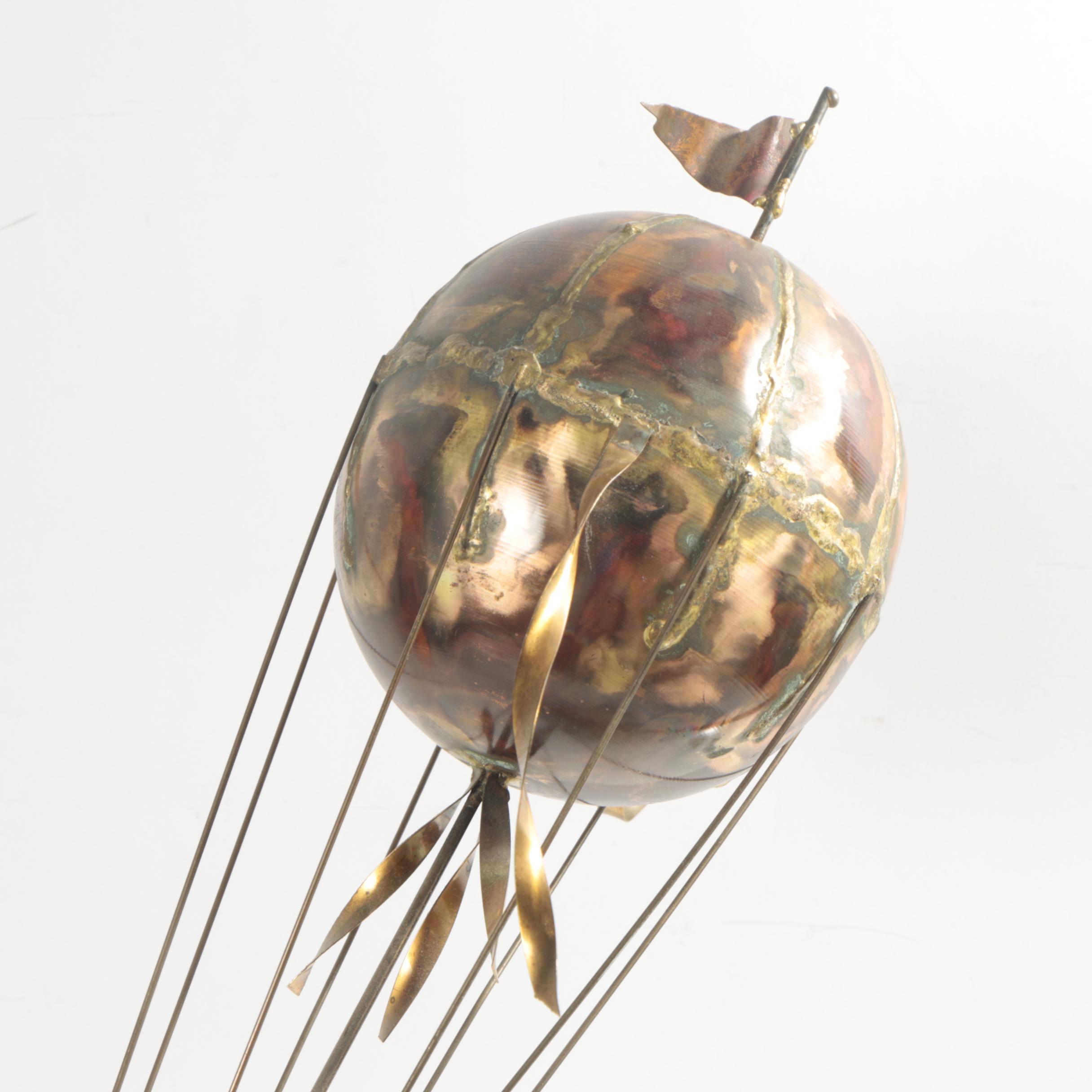 Brian Bijan Copper and Calcite Sculpture