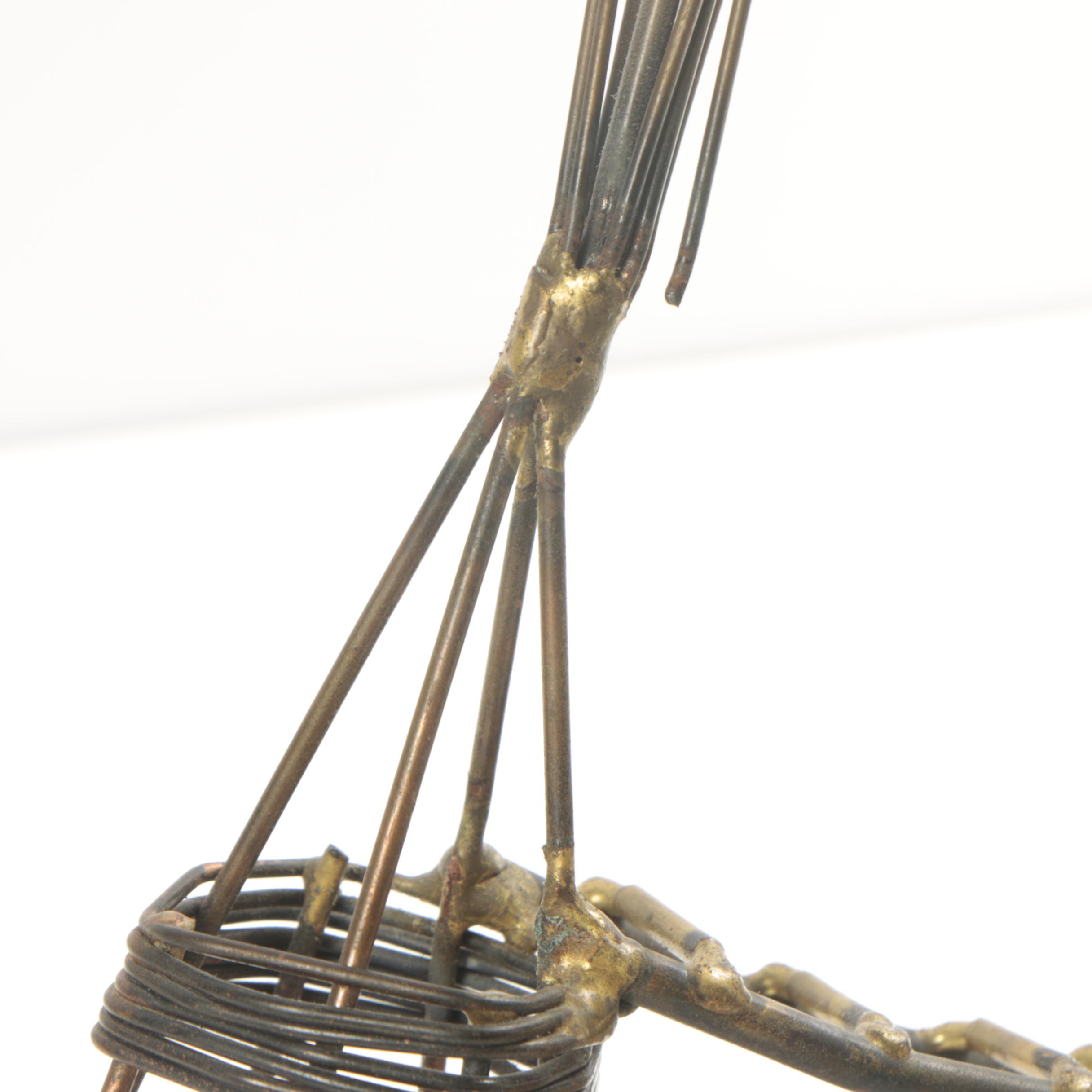 Brian Bijan Copper and Calcite Sculpture