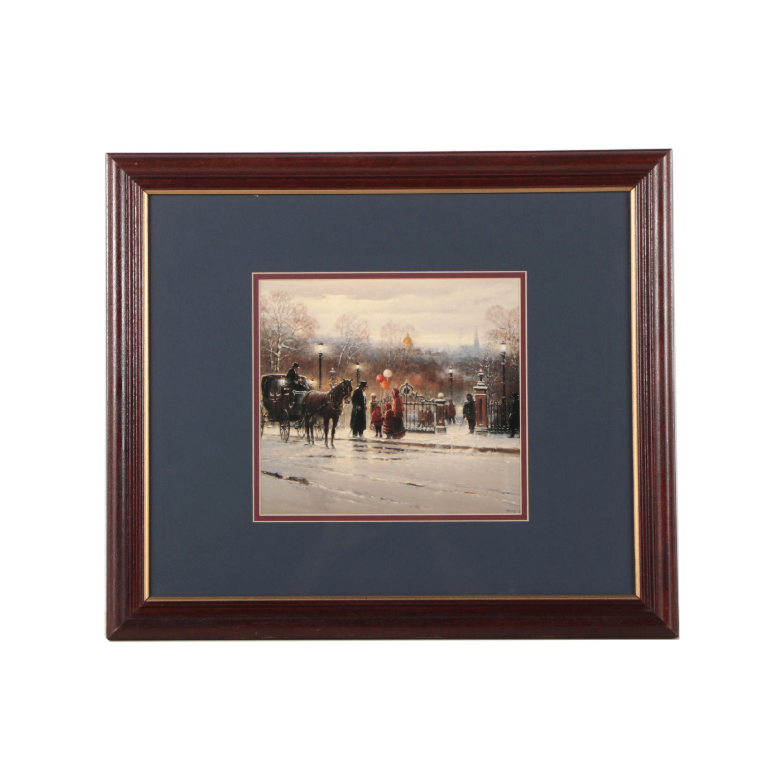 Offset Lithographic Print After G. Harvey