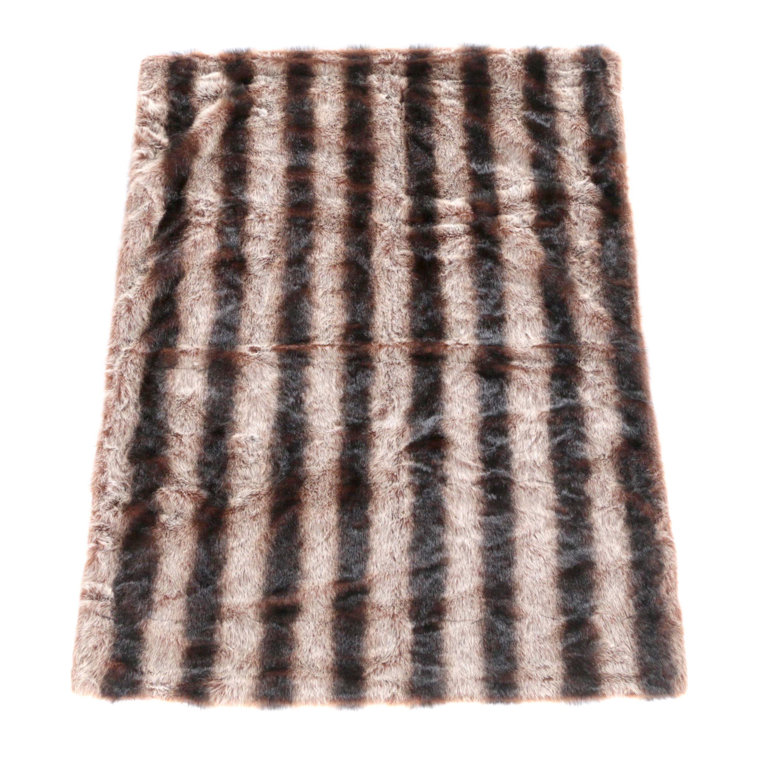 Faux Fur Throw