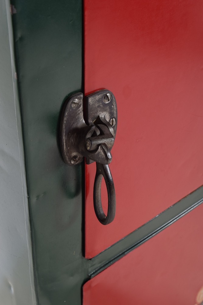 Vintage Coca-Cola Ice Box Refrigerator