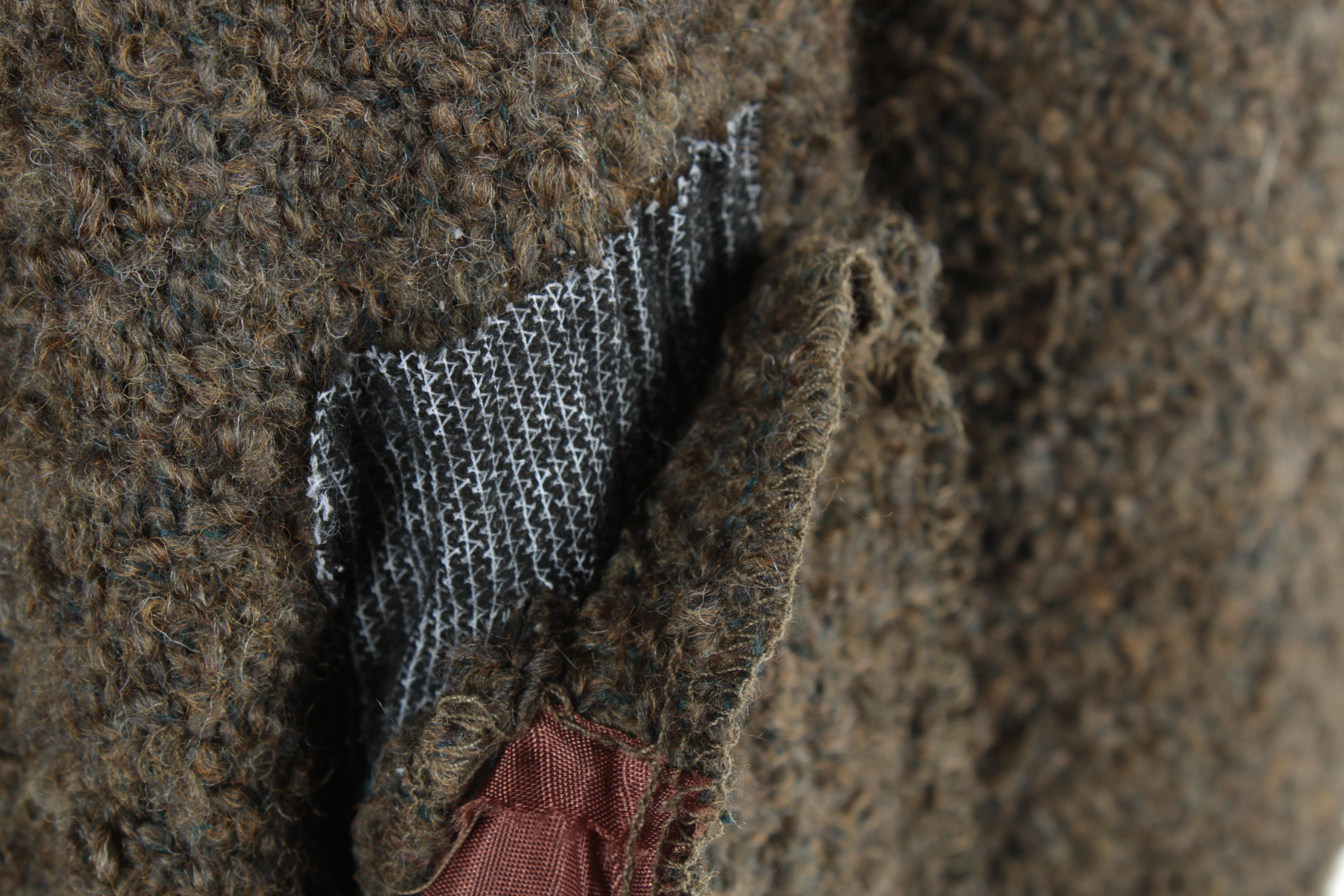 Women's Weave O' The Irish Olive Green Knit Wrap