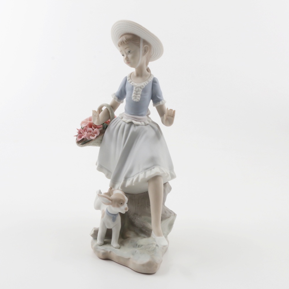 Lladro "Mirth In The Country" Porcelain Figurine