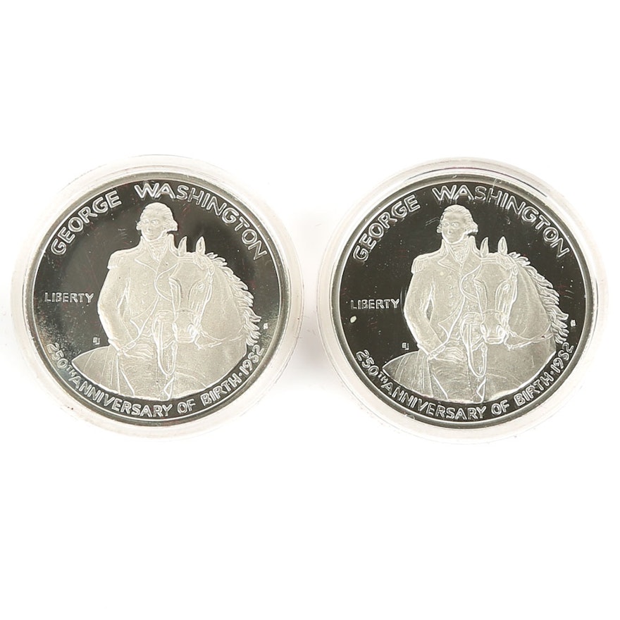 1982 George Washington Commemorative Coin Proof