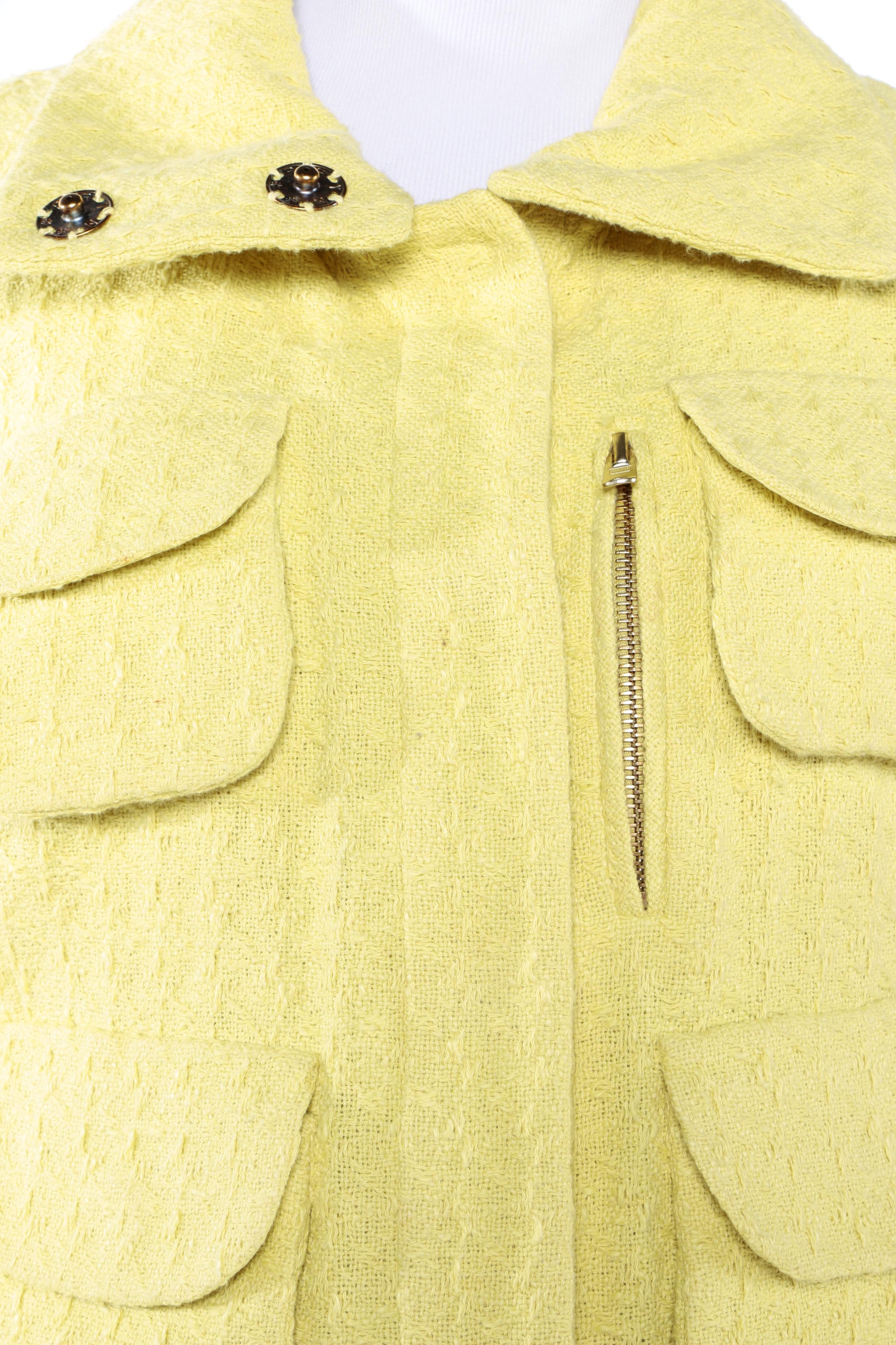 Tuleh Tweed Jacket and Snakeskin Print Maxi Skirt