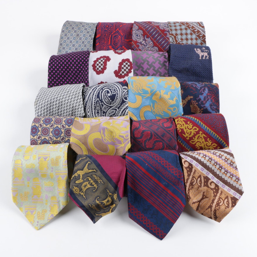 Vintage Tie Assortment Featuring Wembley