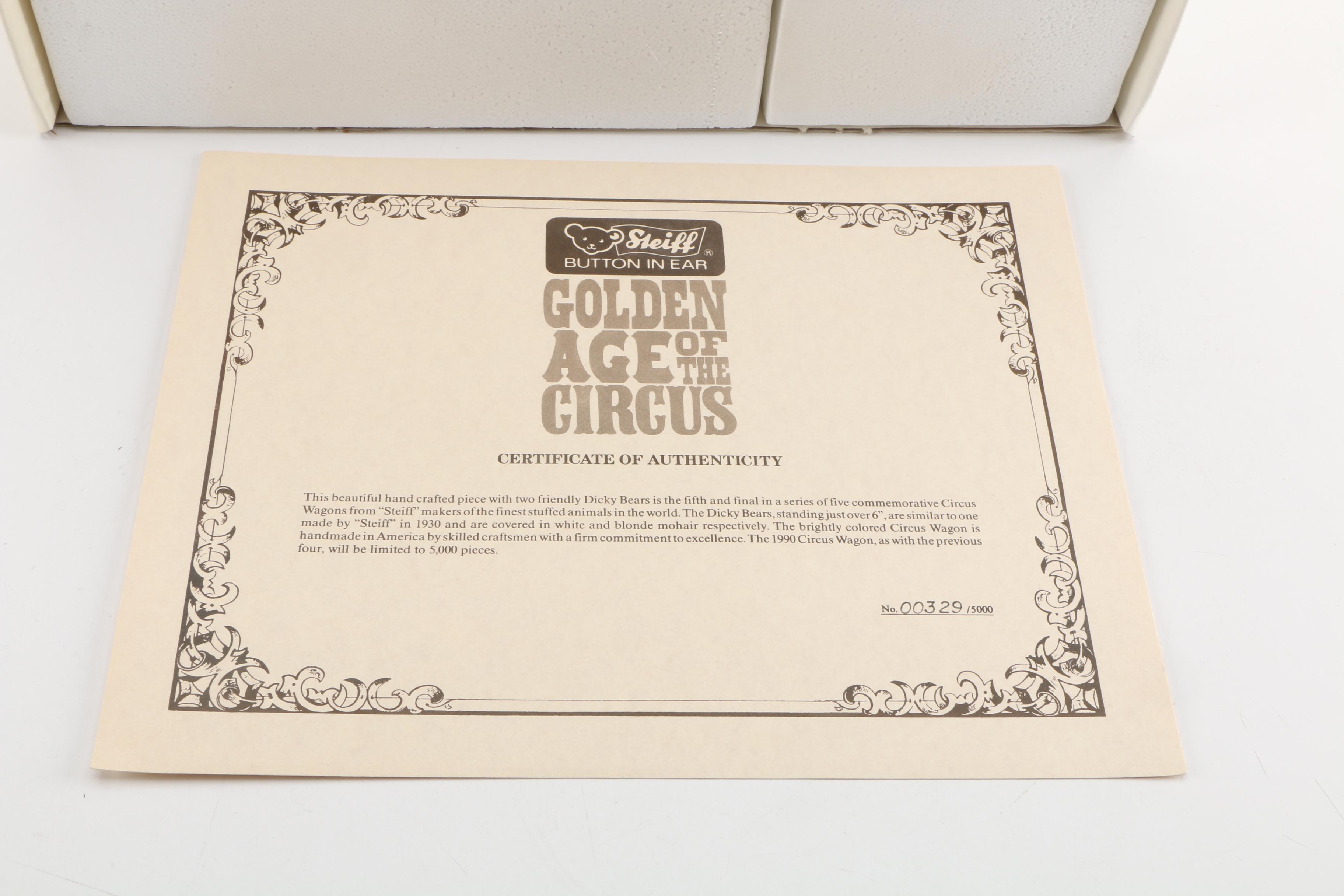 Steiff Golden Age of the Circus Bears