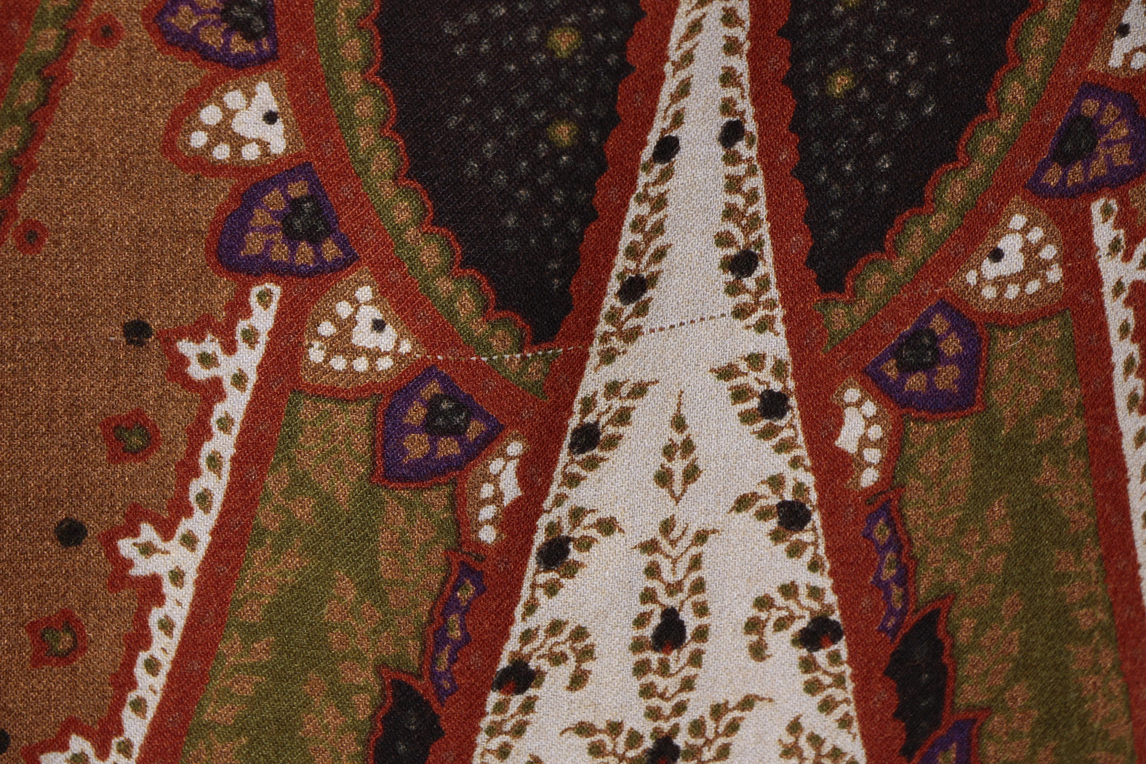 Etro and Dries Van Noten Wool and Silk Blend Skirts