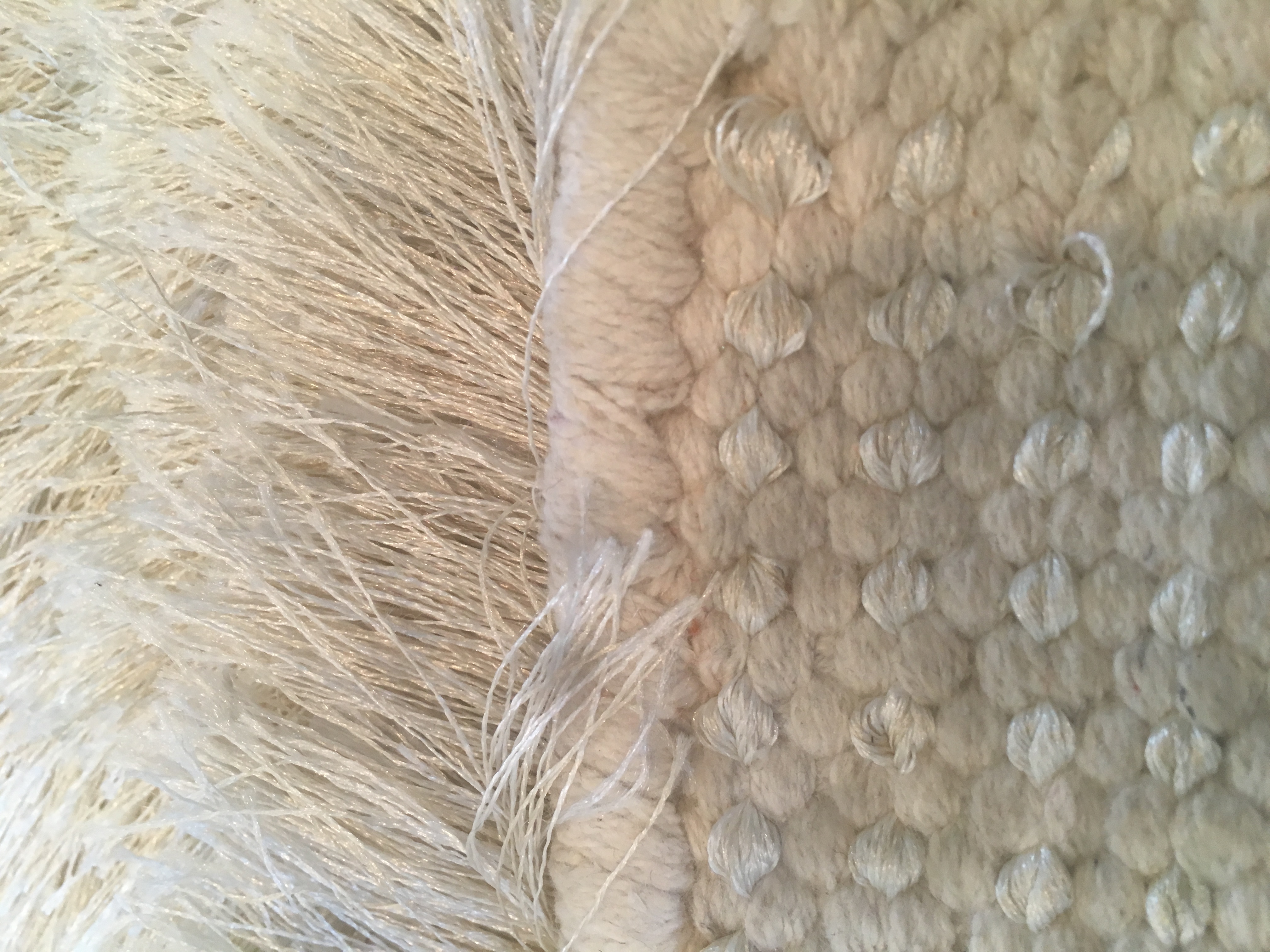 Hand Woven Mitchell Gold + Bob Williams "Power Shag" Area Rug