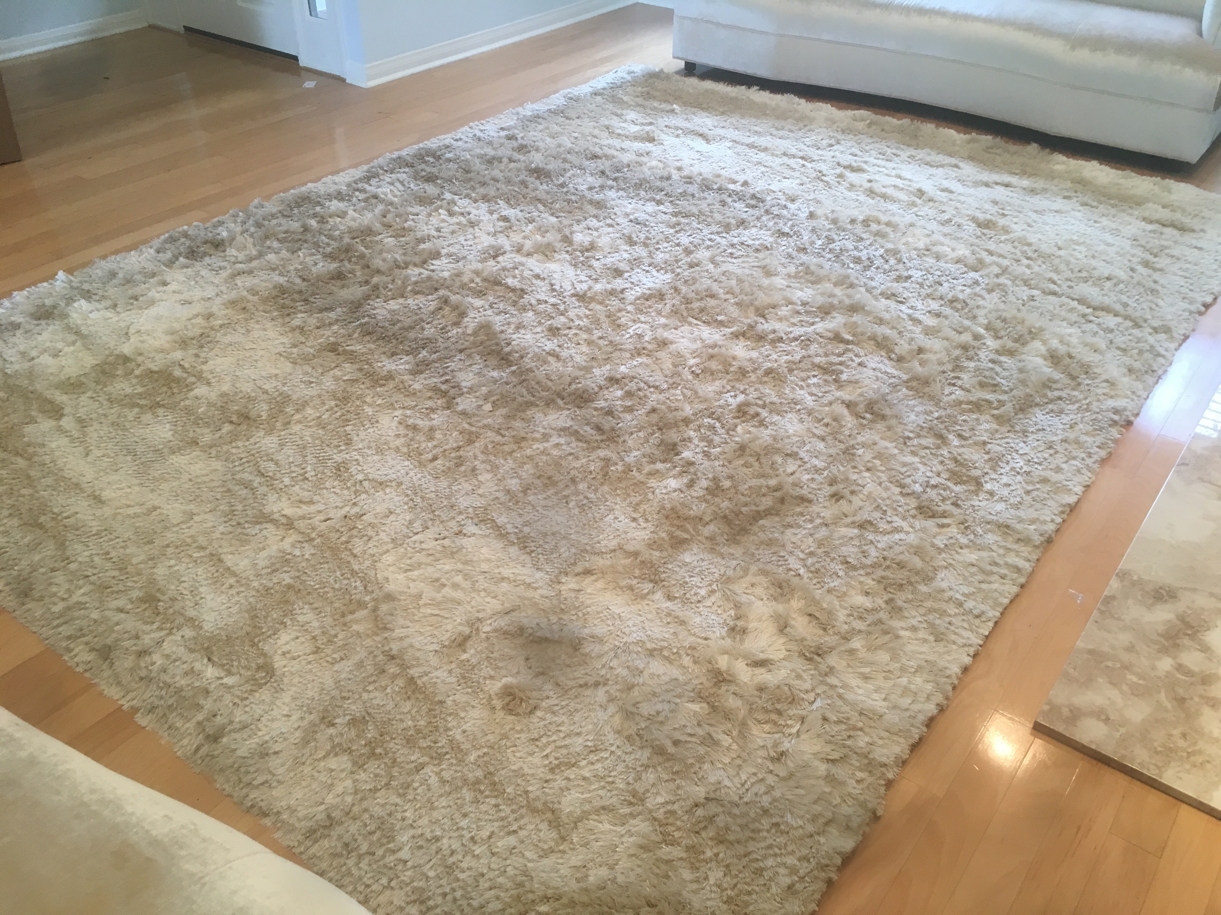 Hand Woven Mitchell Gold + Bob Williams "Power Shag" Area Rug