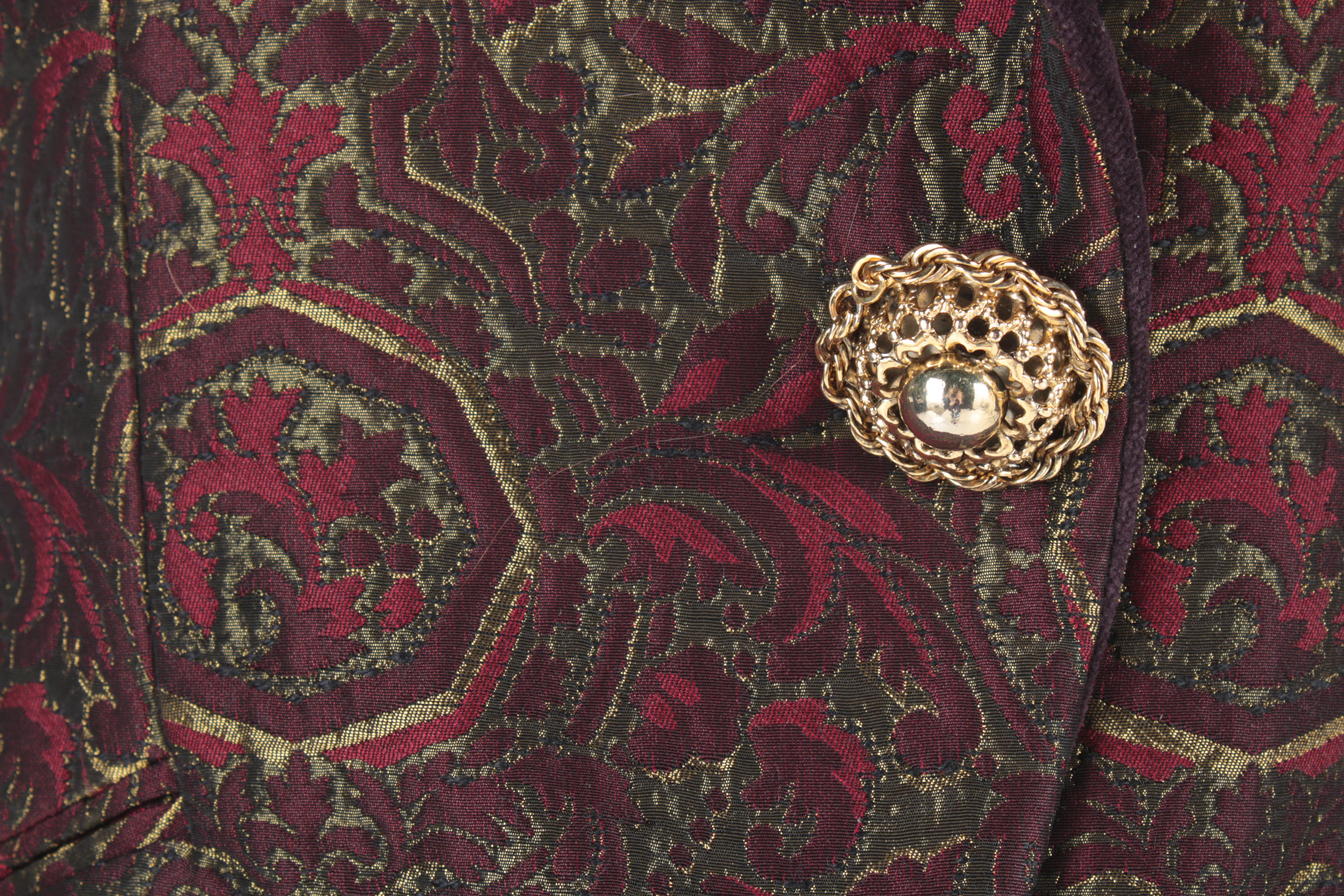 Genny Brocade Skirt Suit