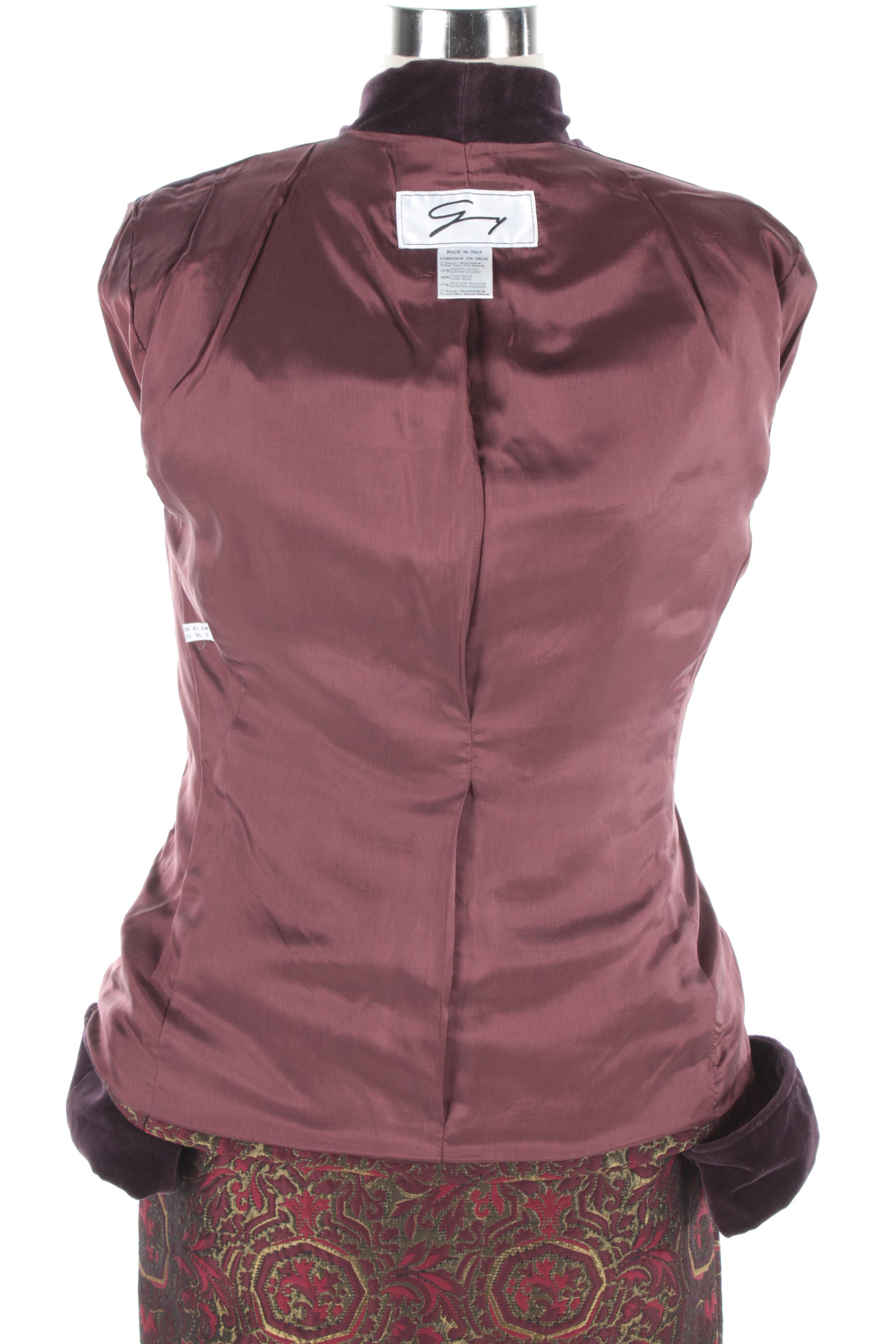 Genny Brocade Skirt Suit