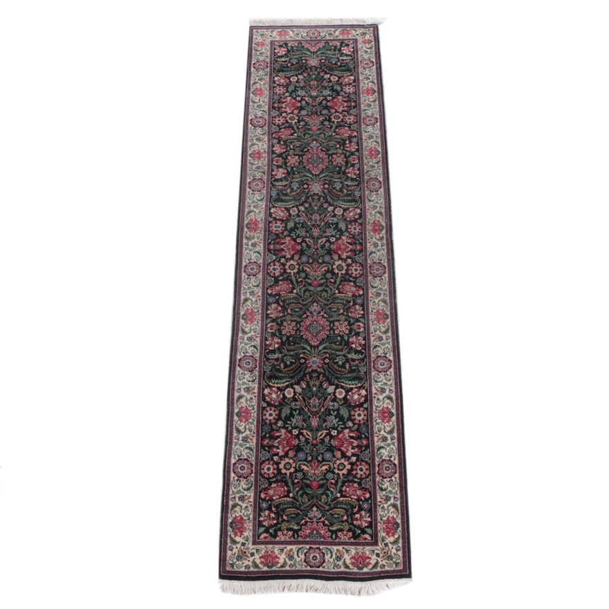 Hand-Knotted Sino-Persian Wool Carpet Runner