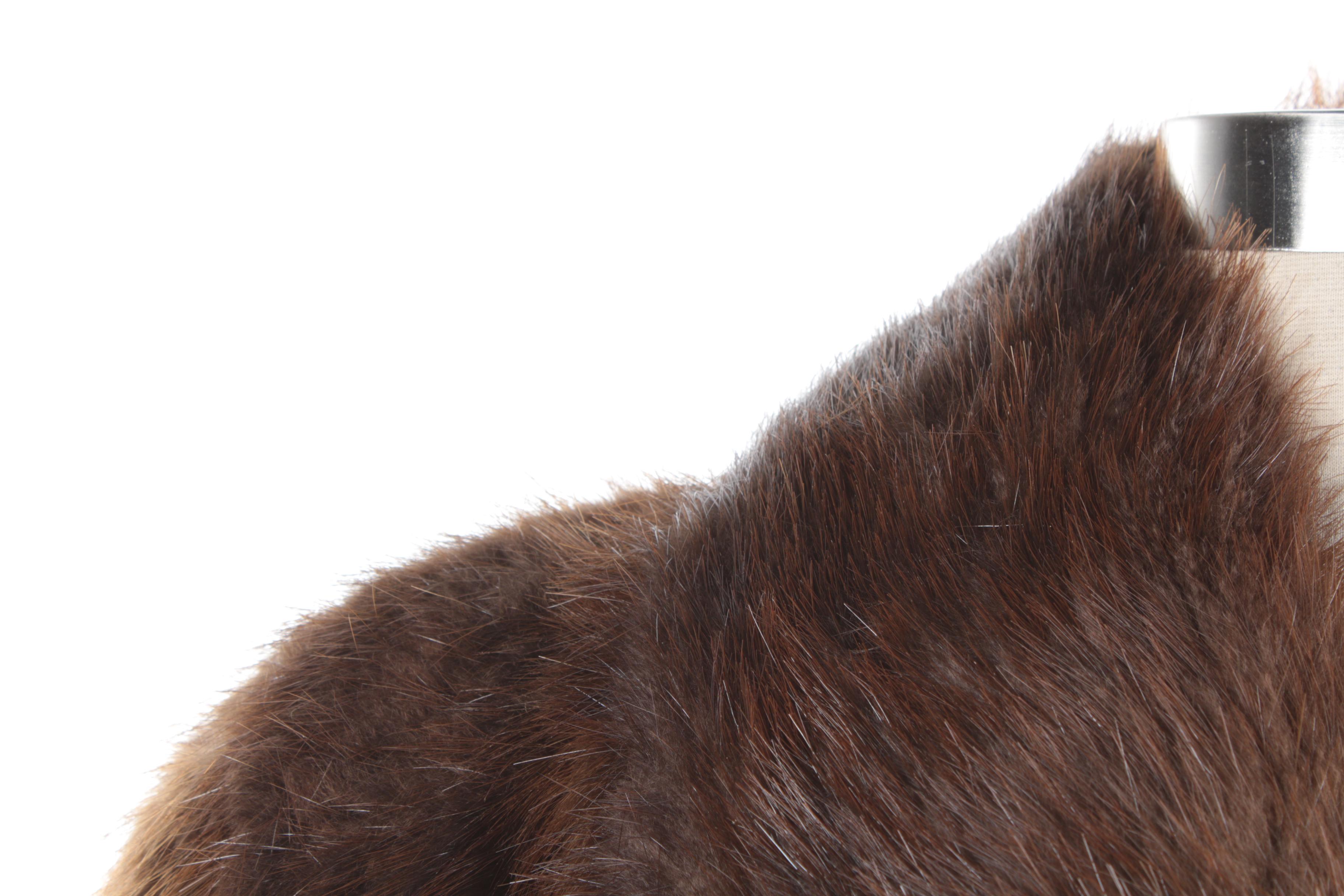 Men's Double-Breasted Beaver Fur Coat