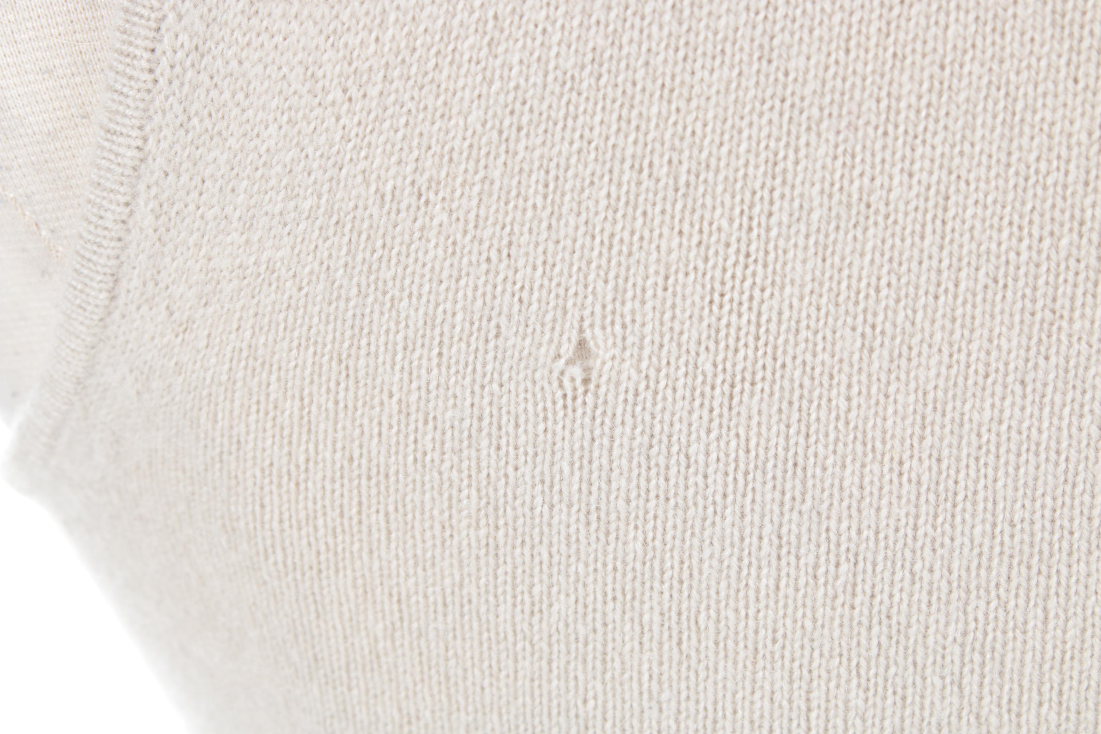 Pamela Dennis New York Rhinestone Collar Cashmere Top and A-line Skirt