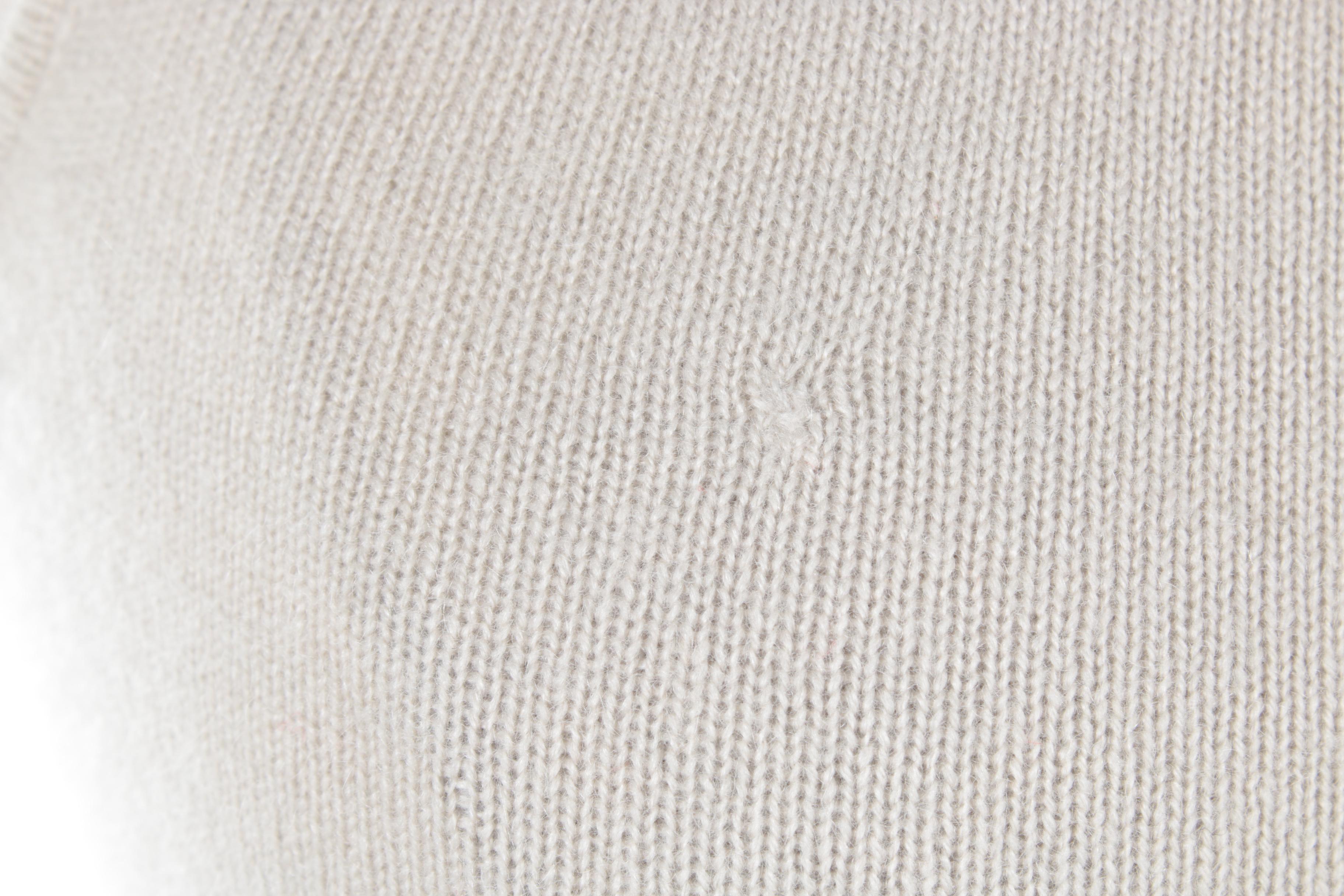 Pamela Dennis New York Rhinestone Collar Cashmere Top and A-line Skirt