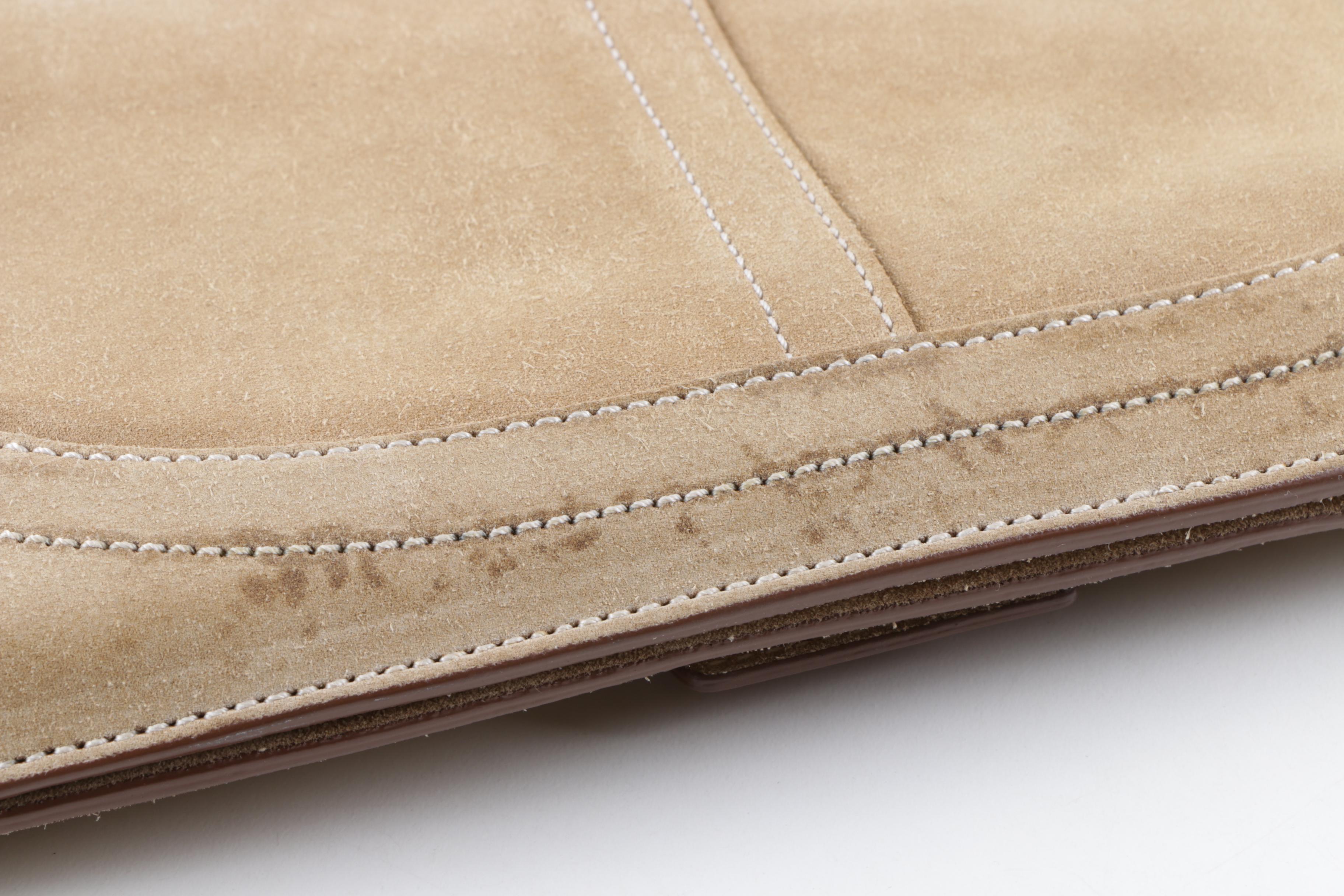 Coach Soho Suede Buckle Flap Shoulder Bag