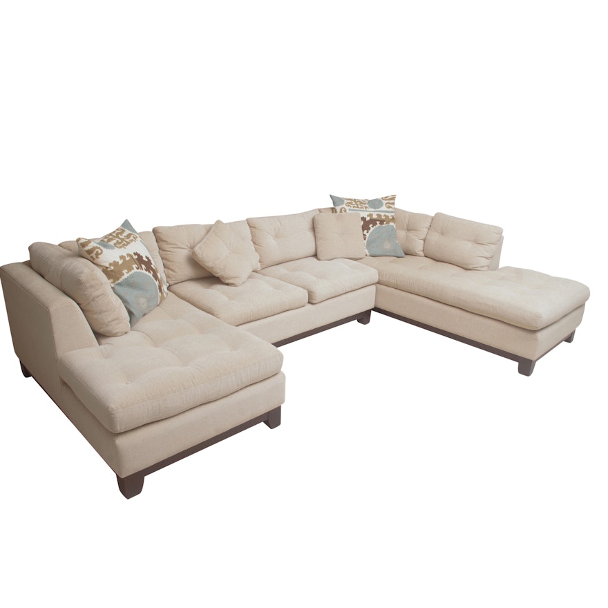 Arhaus "Garner" Three Piece Sectional Sofa