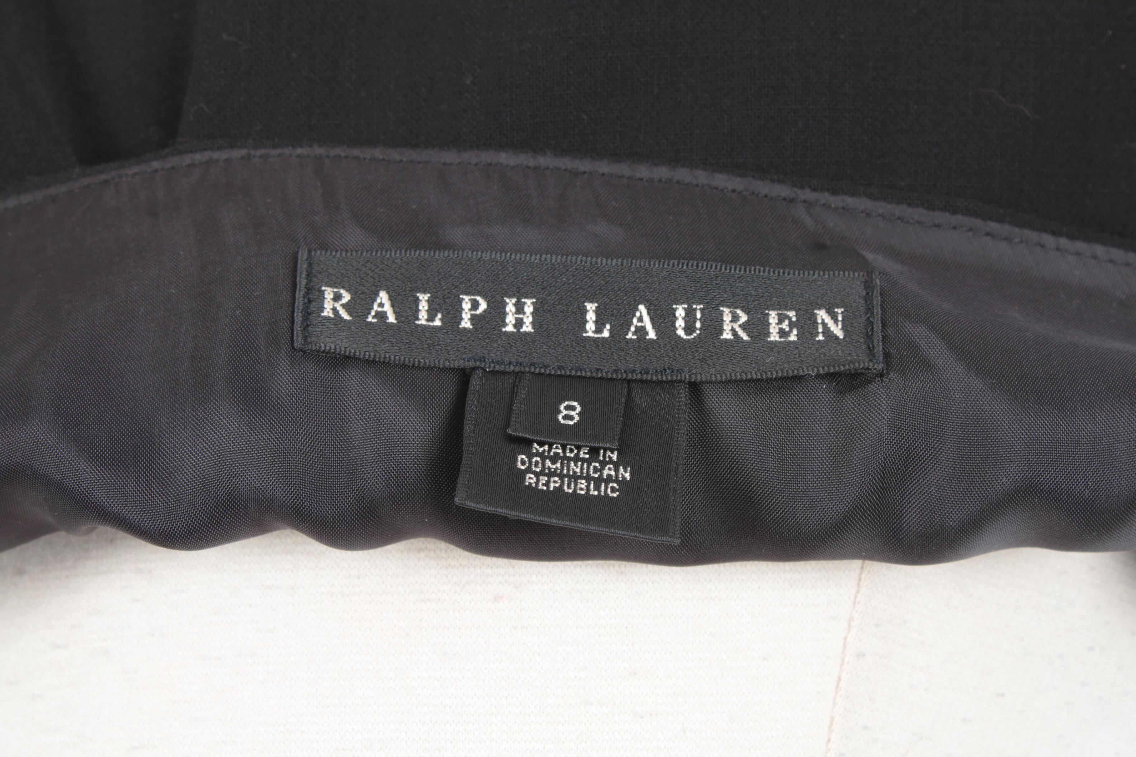 Ralph Lauren Black Label and Louis Féraud Wool Skirts