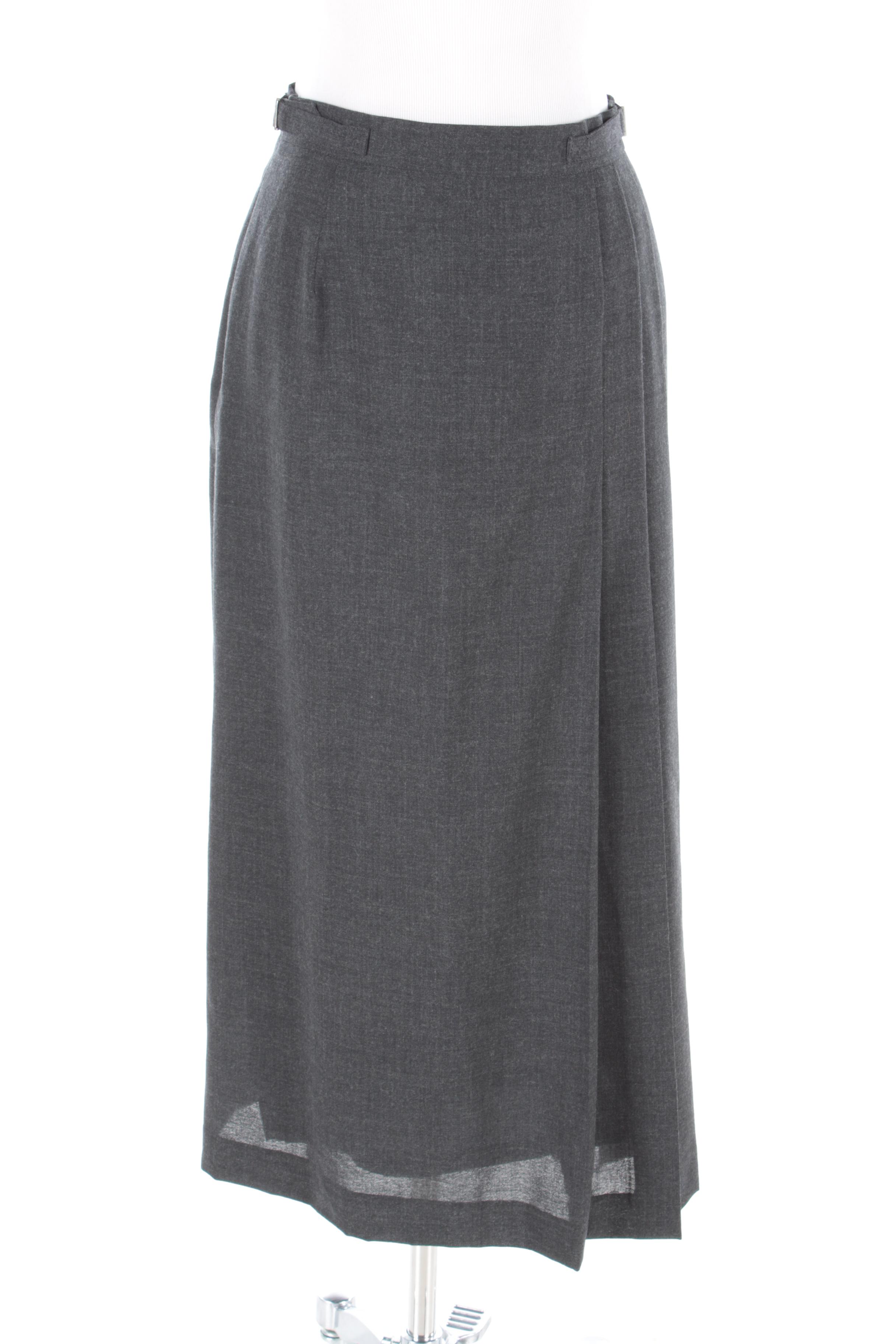 Ralph Lauren Black Label and Louis Féraud Wool Skirts