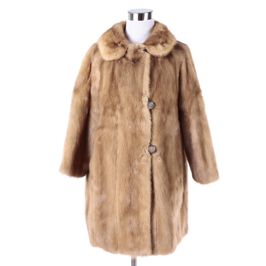 Vintage Chudiks' of Milwaukee Mink Fur Coat