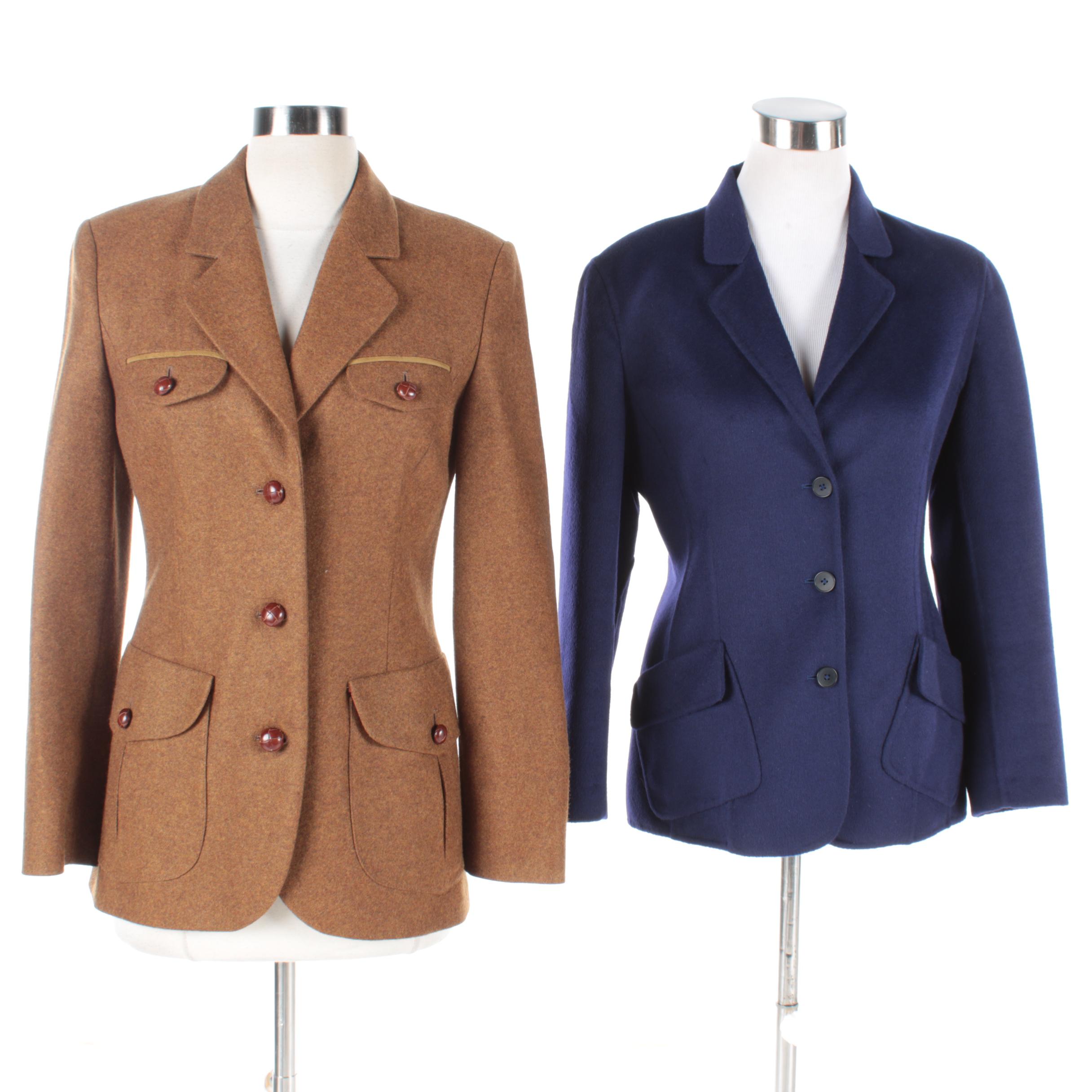 Women's Jil Sander and Habsburg Blazers