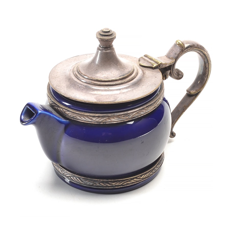 1930s Lenox and Reed & Barton Teapot