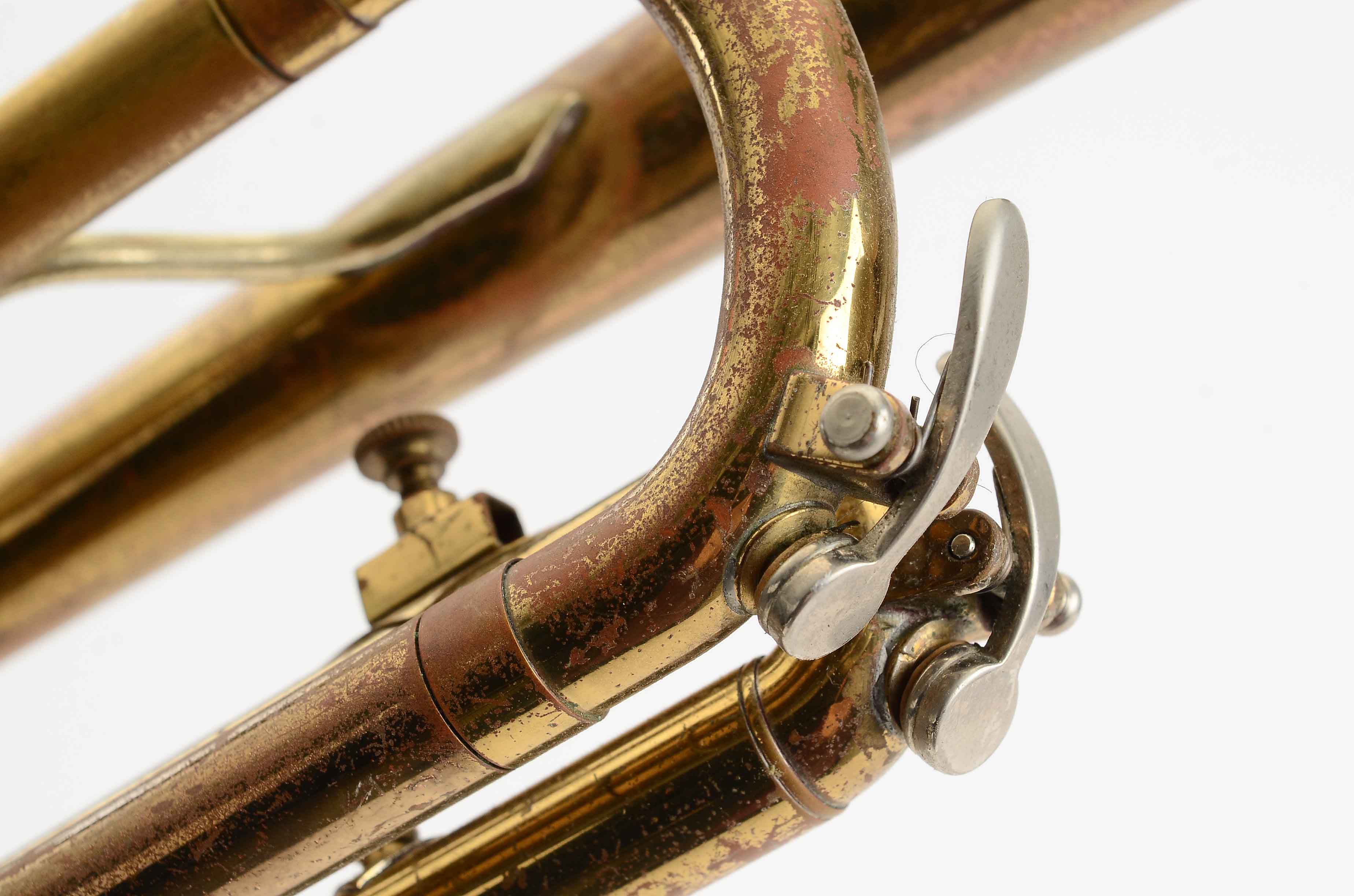 Pair of Vintage Brass Instruments