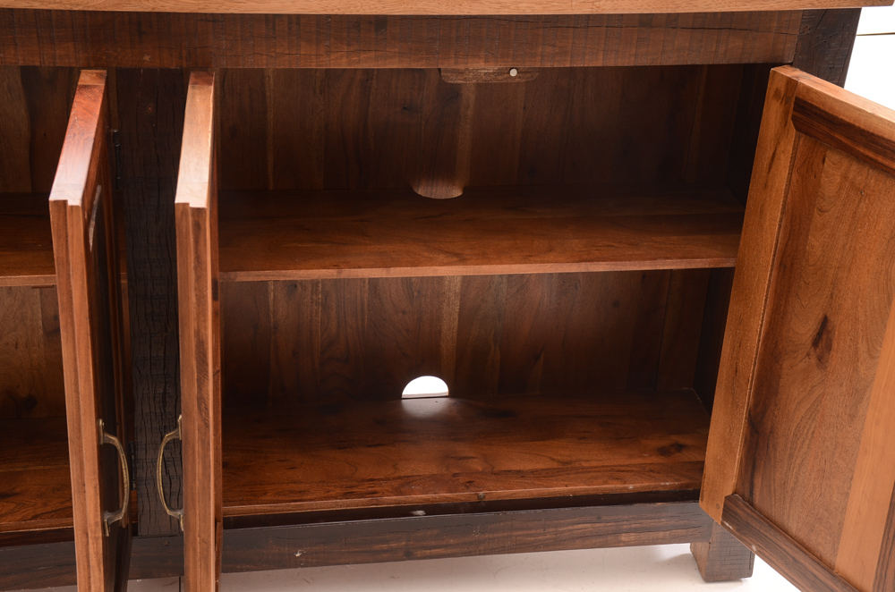 Pottery Barn Bowry Reclaimed Wood Media Console