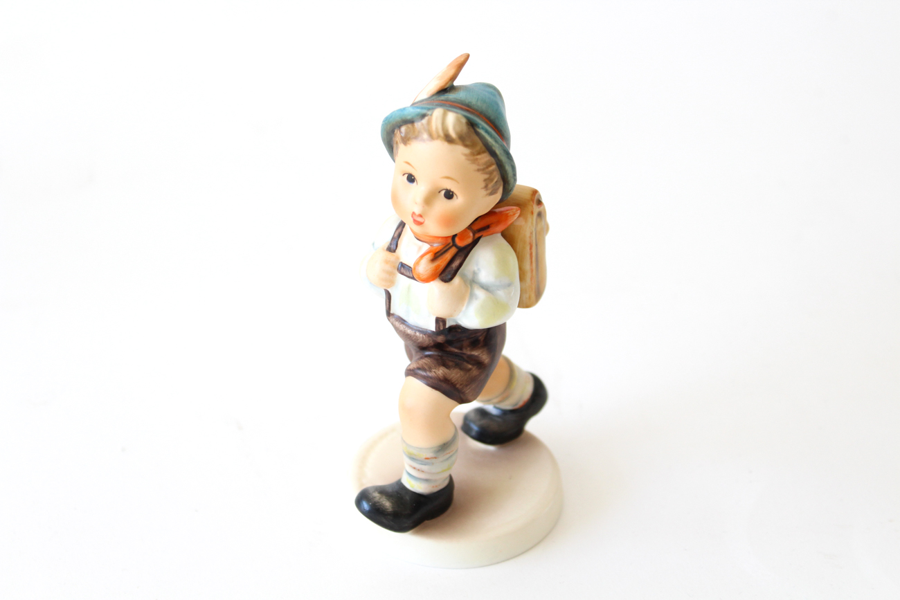 "School Boy", "Little Helper", " Surprise" and Ars Sacra Hummel Figurines