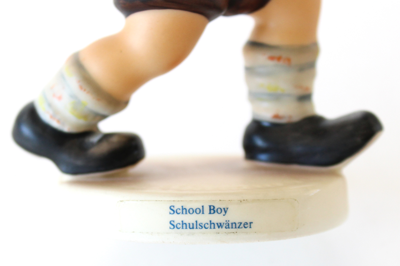 "School Boy", "Little Helper", " Surprise" and Ars Sacra Hummel Figurines