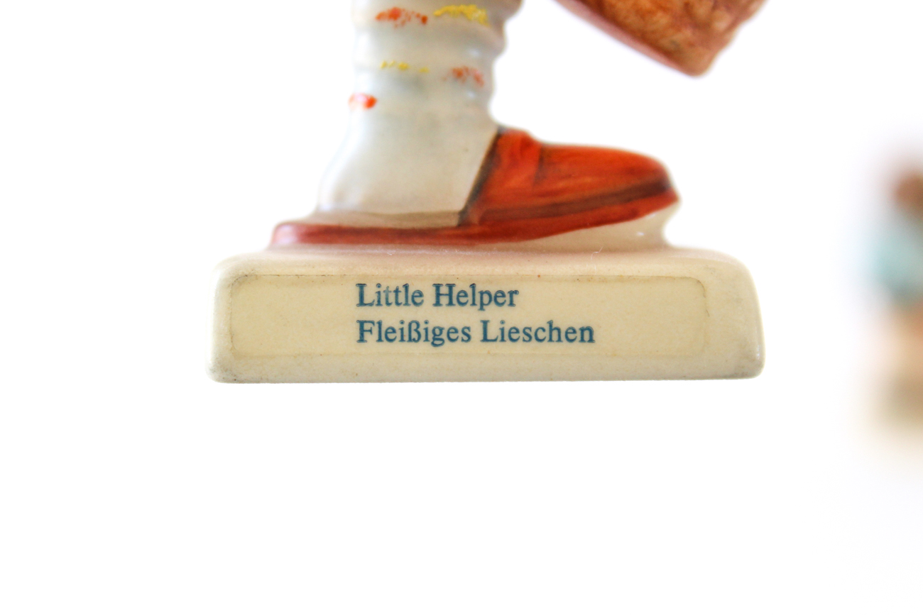 "School Boy", "Little Helper", " Surprise" and Ars Sacra Hummel Figurines