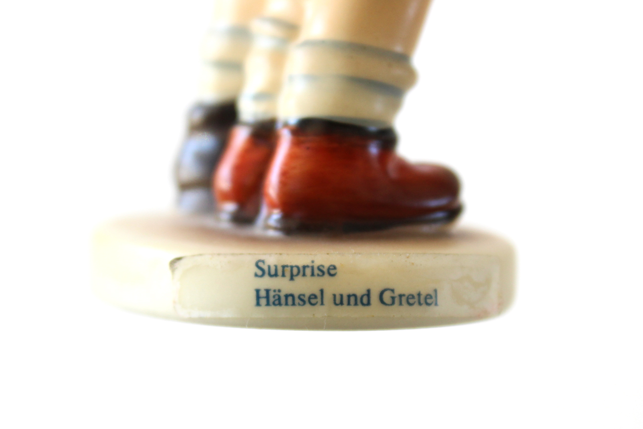 "School Boy", "Little Helper", " Surprise" and Ars Sacra Hummel Figurines