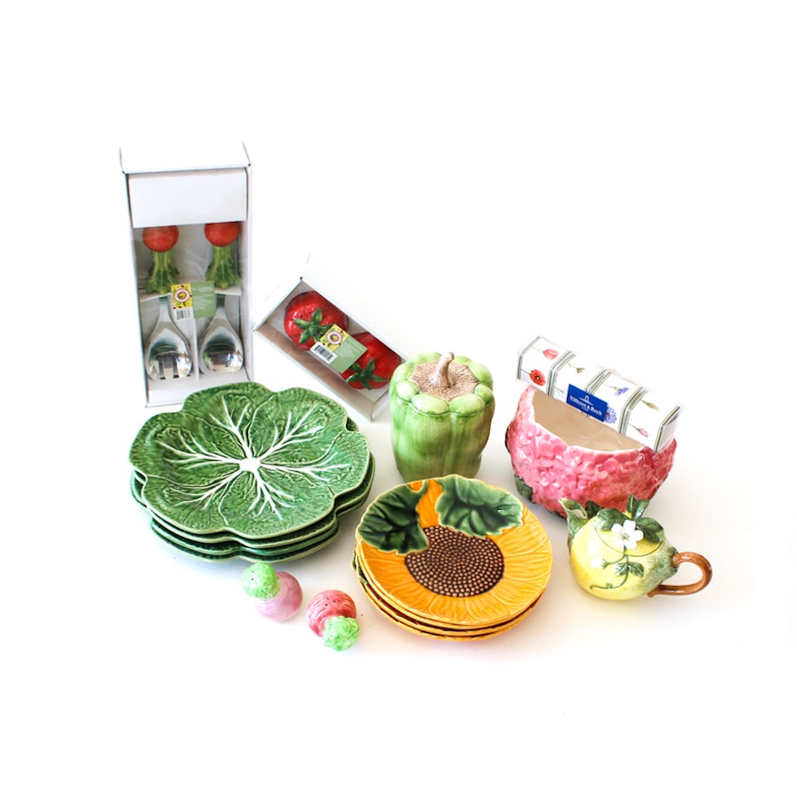 Garden Themed Serveware Featuring Williams-Sonoma