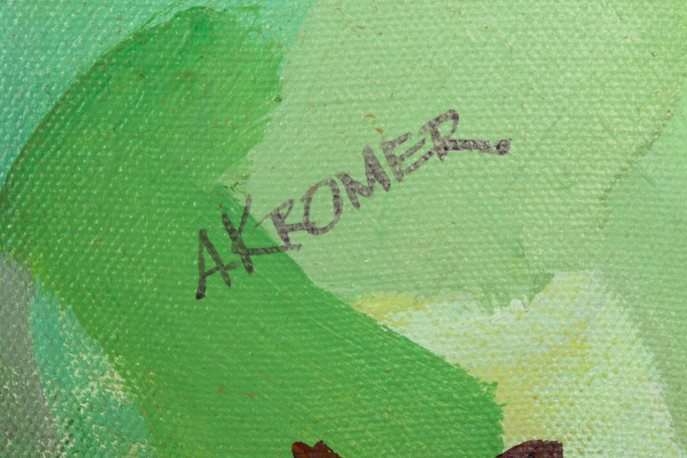 Ann Kromer Acrylic Painting