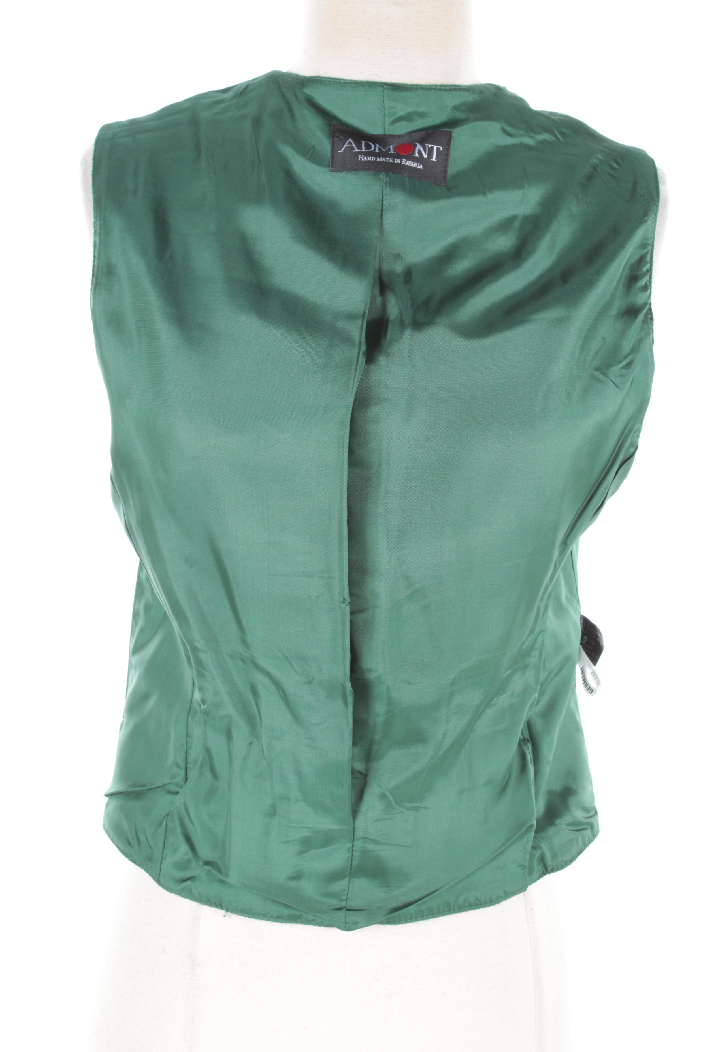 Women's Admont Wool Jacket and Vest with Horn Buttons, Made in Bavaria