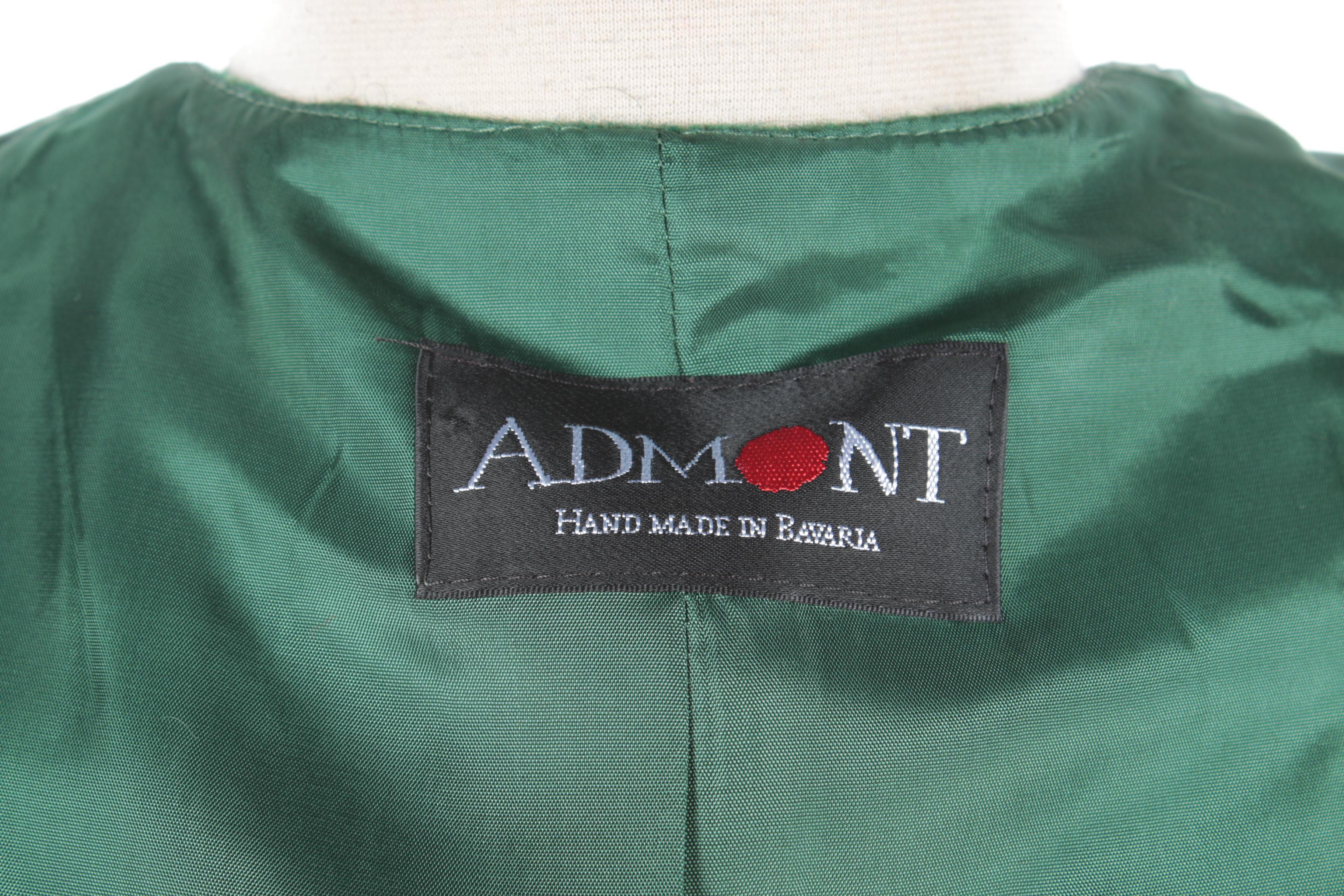 Women's Admont Wool Jacket and Vest with Horn Buttons, Made in Bavaria