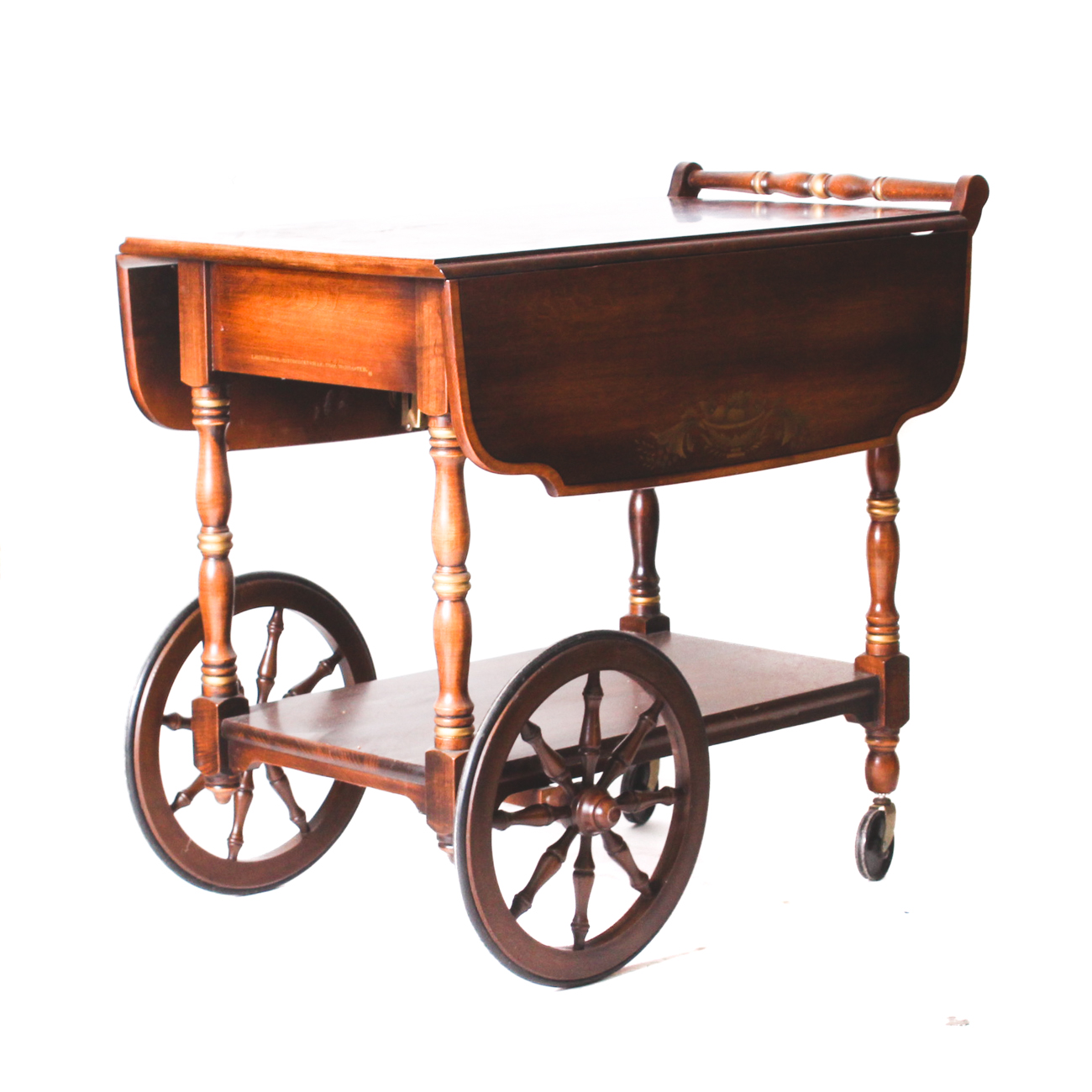 Drop Leaf Bar Cart by Lambert Hitchcock Furniture Company