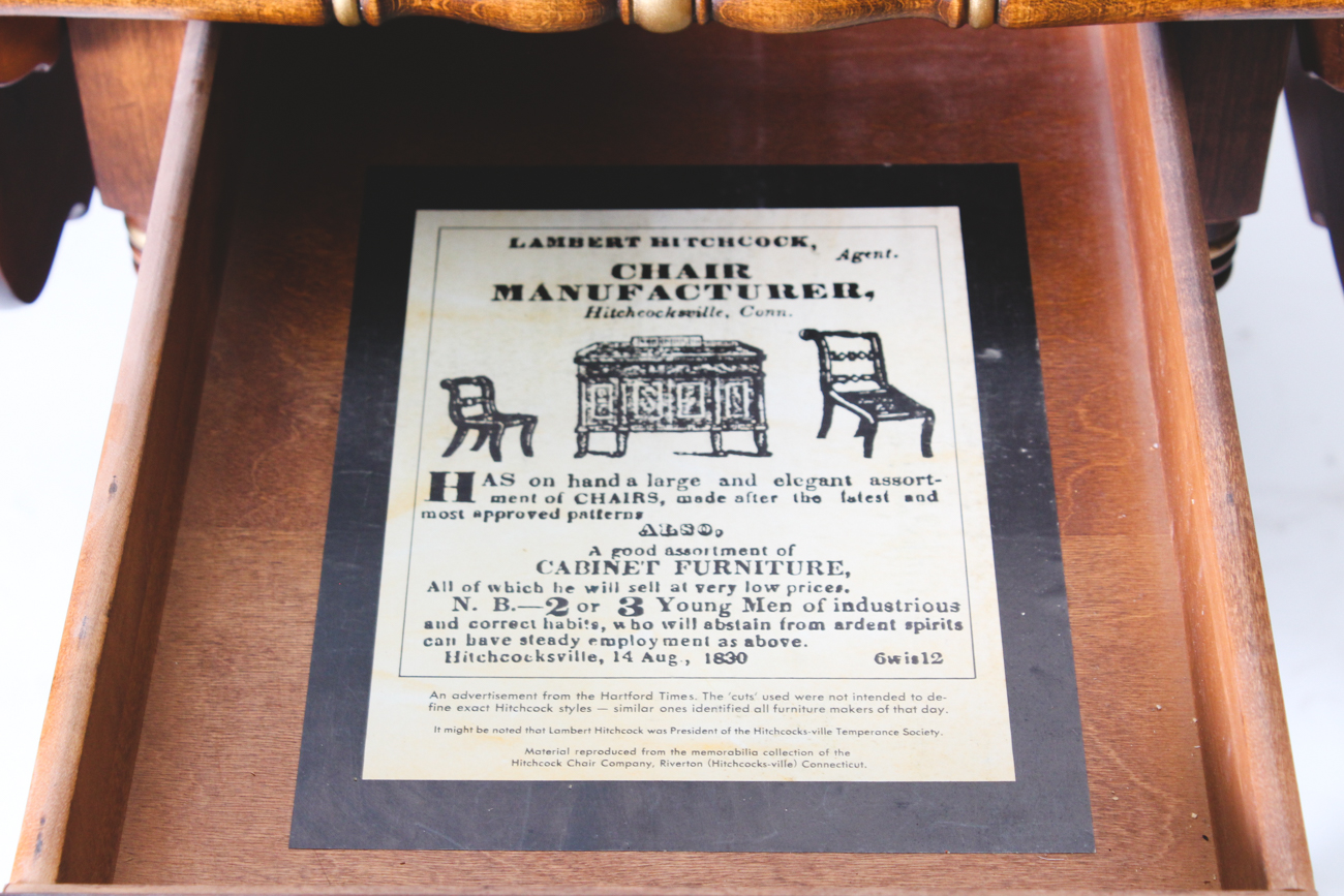 Drop Leaf Bar Cart by Lambert Hitchcock Furniture Company