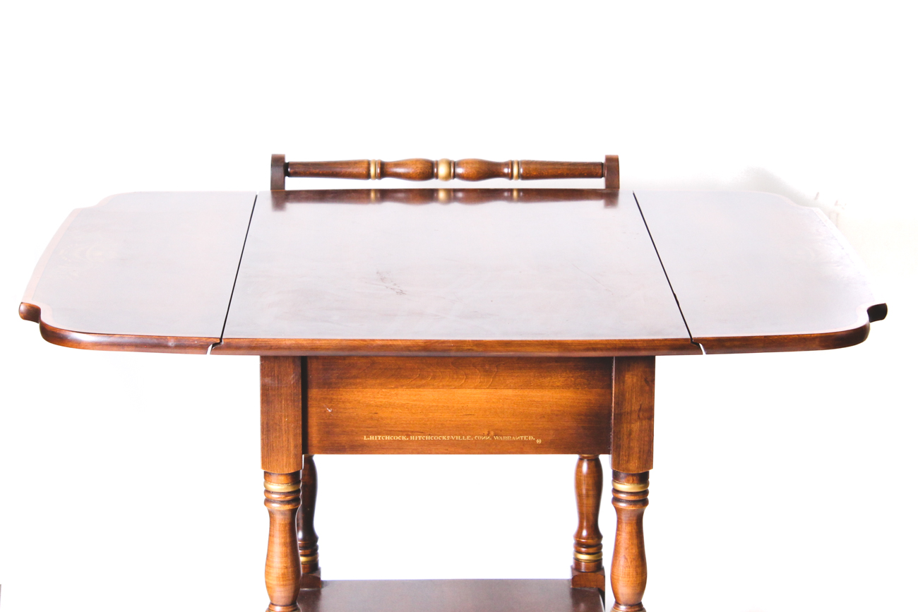 Drop Leaf Bar Cart by Lambert Hitchcock Furniture Company