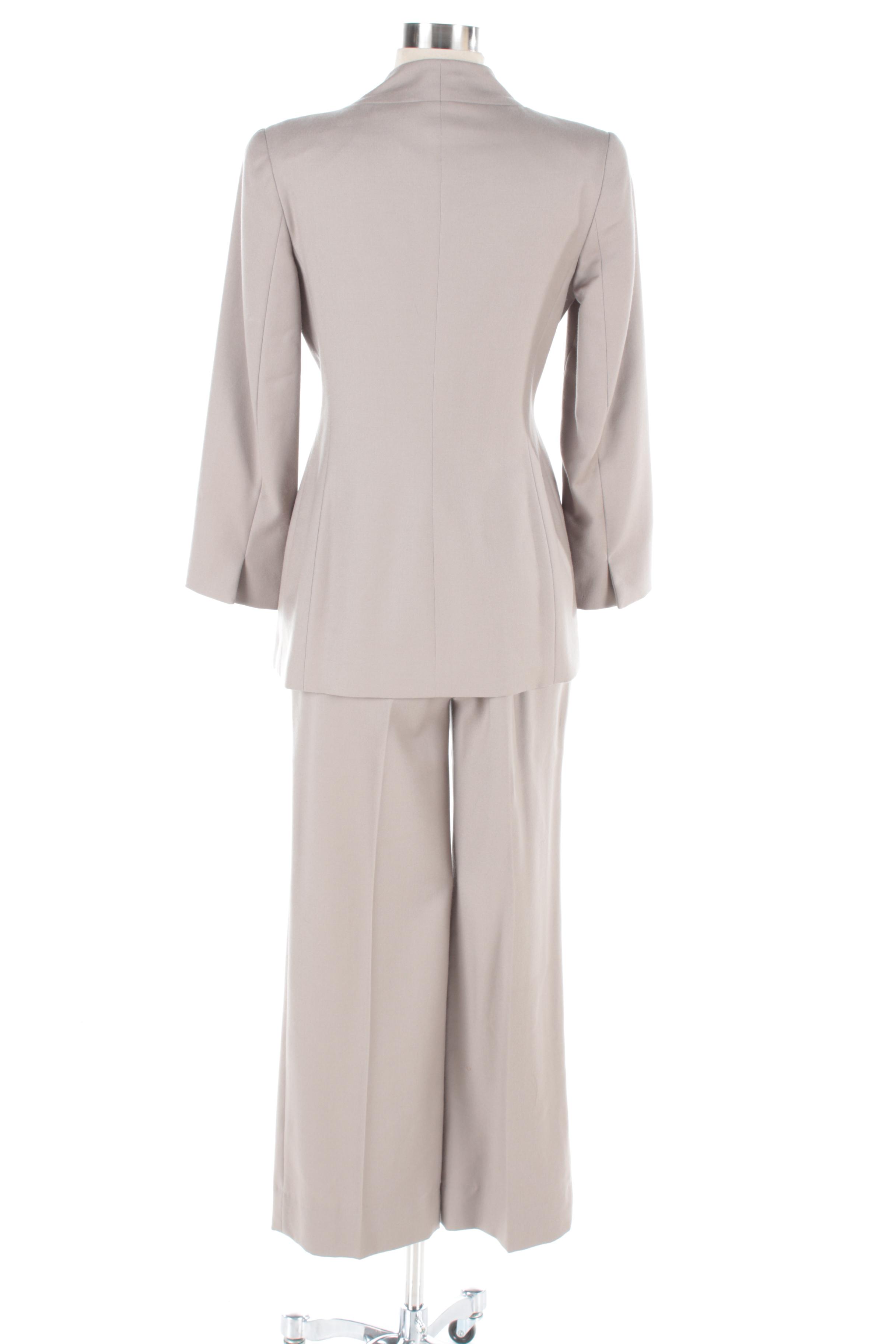 Women's Gianfranco Ferre Pantsuit with Velvet Accents