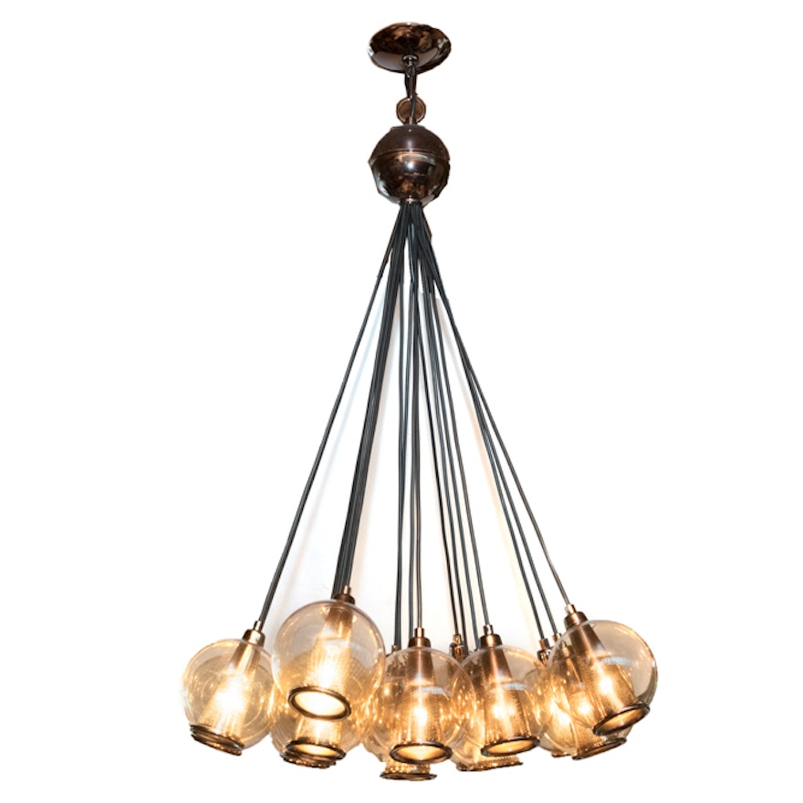 Modern "Caviar" Pendant Light Fixture by Laura Kirar for Arteriors