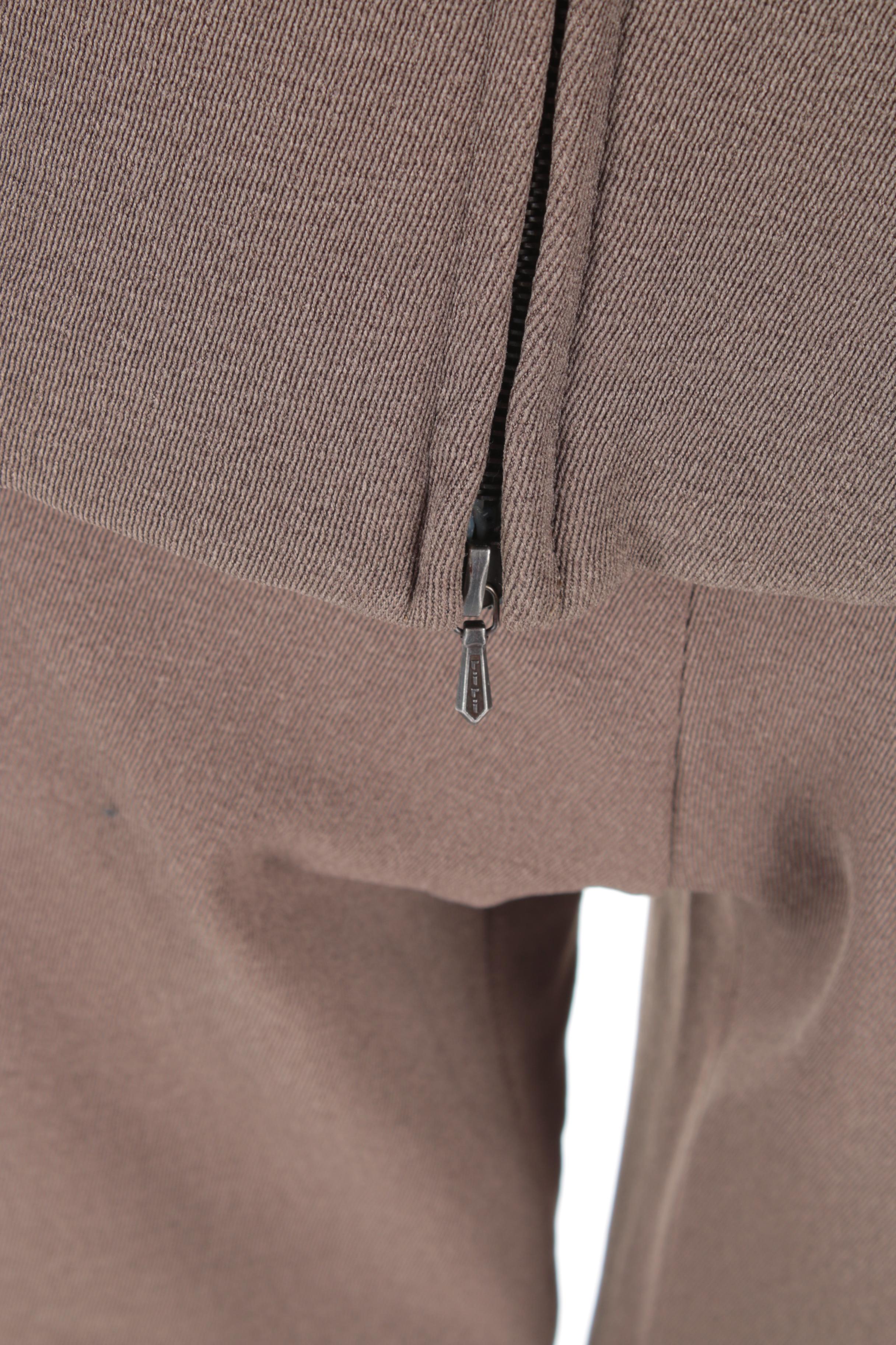 Vintage Vampire 1950 by Authier Italian Ski Wear with Sheared Beaver Fur Collar