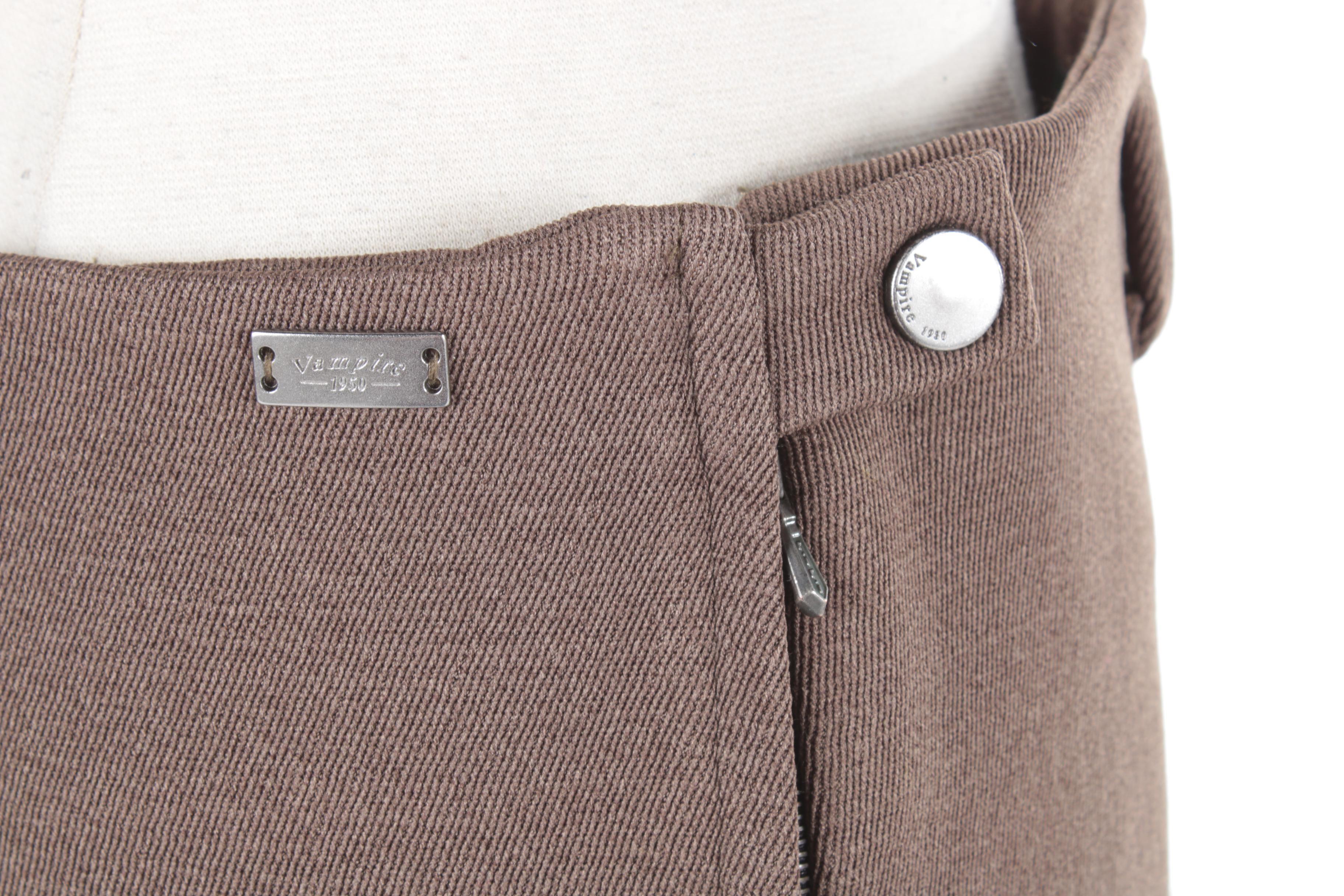 Vintage Vampire 1950 by Authier Italian Ski Wear with Sheared Beaver Fur Collar