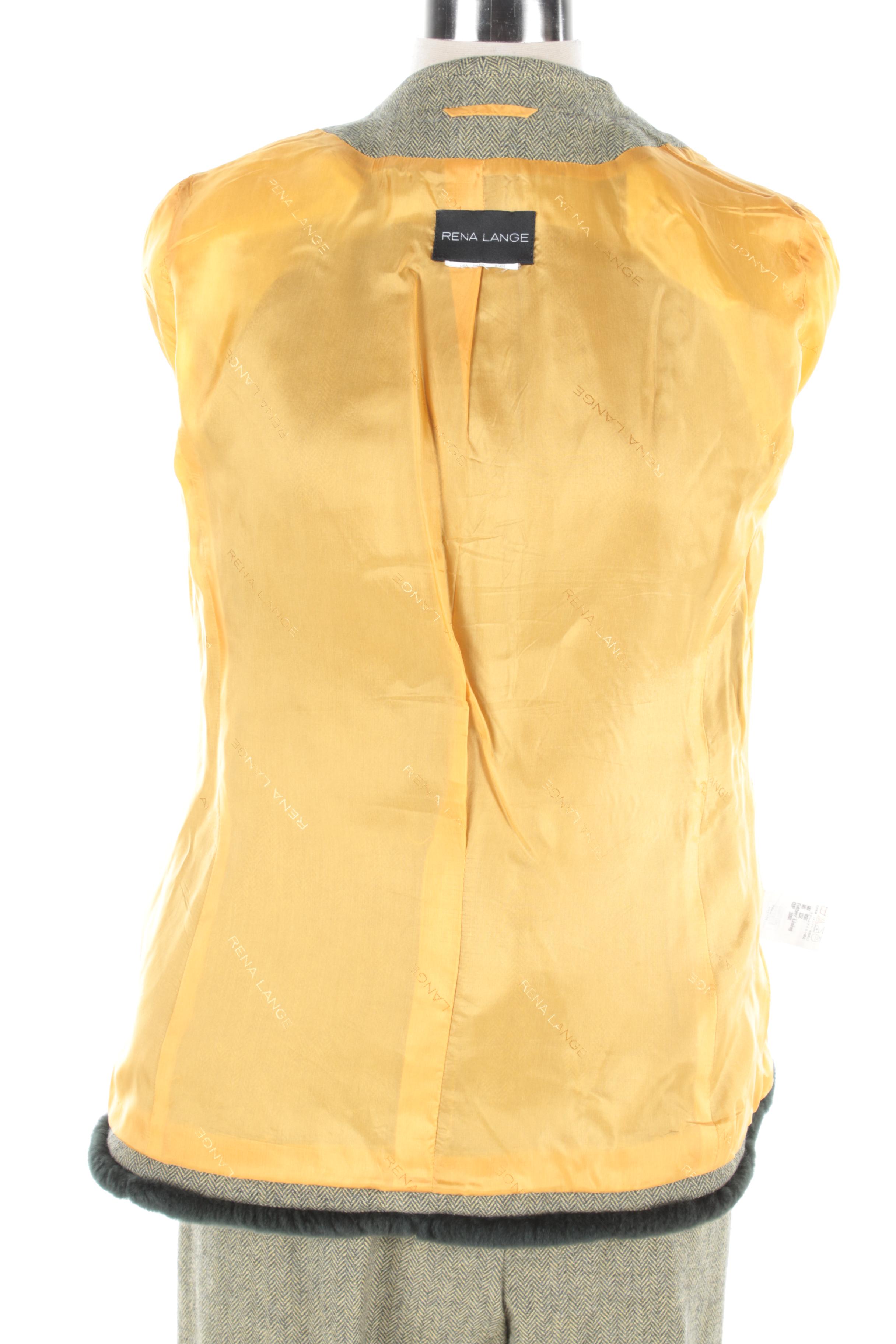 Women's Vintage Rena Lang Pant Suit and Loro Piana Suit Jacket