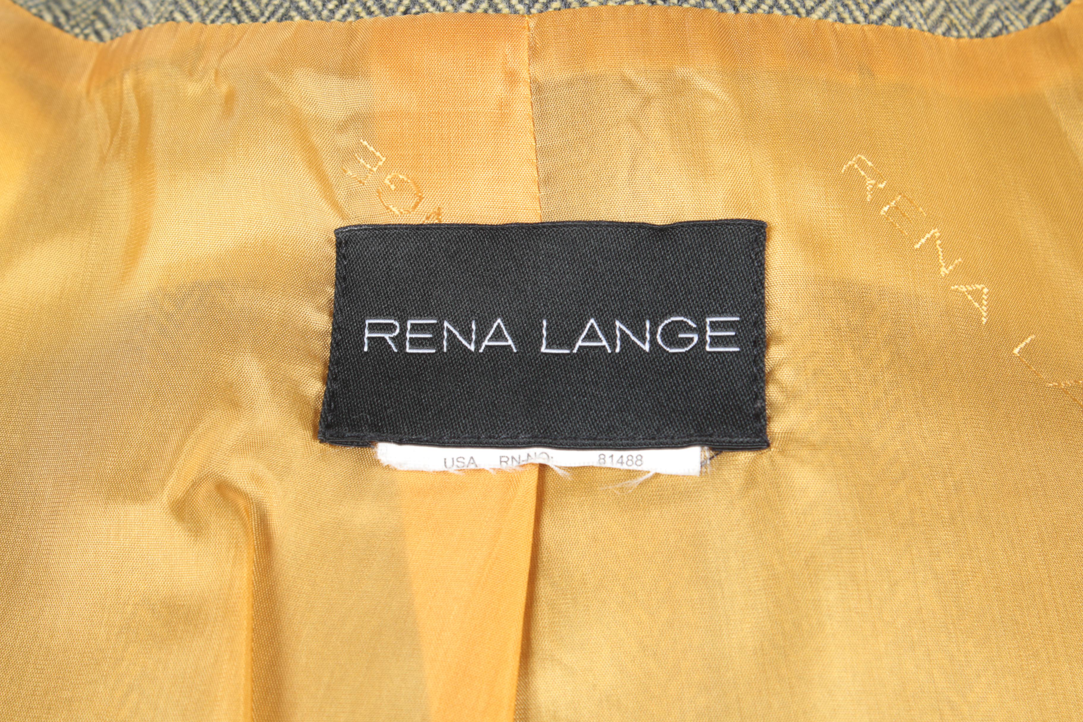 Women's Vintage Rena Lang Pant Suit and Loro Piana Suit Jacket
