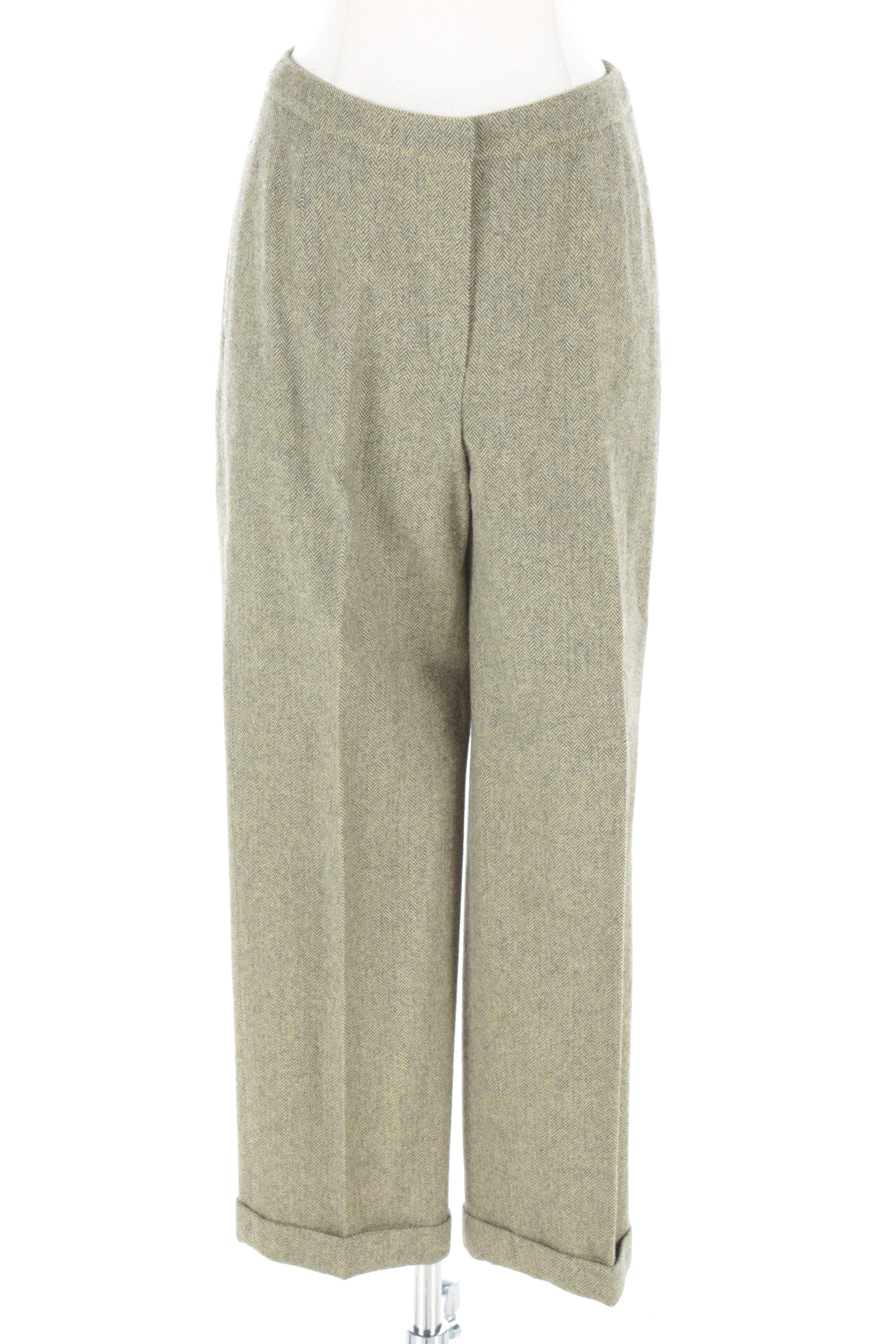 Women's Vintage Rena Lang Pant Suit and Loro Piana Suit Jacket