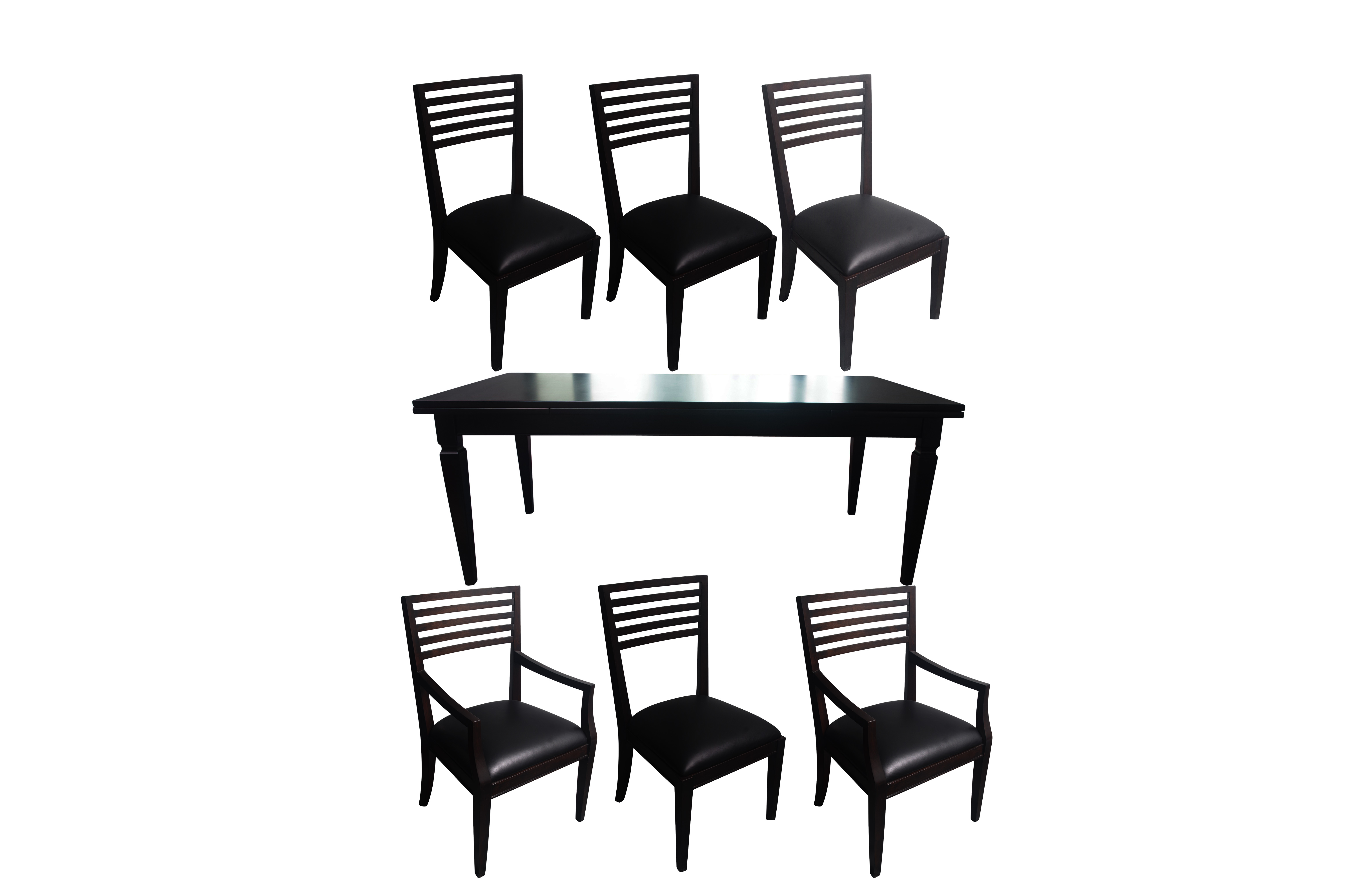 Arhaus Luciano Extendable Dining Table with Chairs