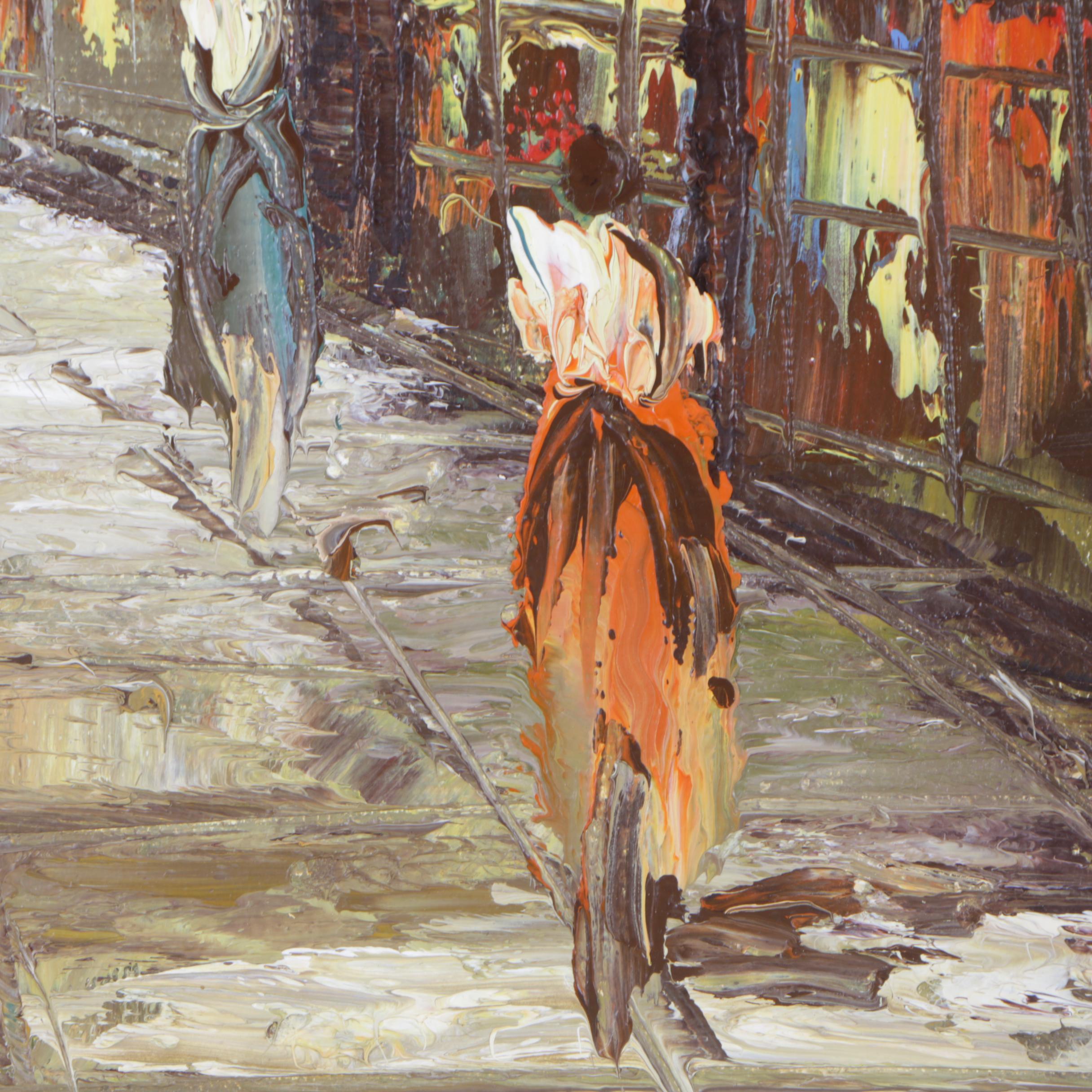 Rene Caron Oil Painting