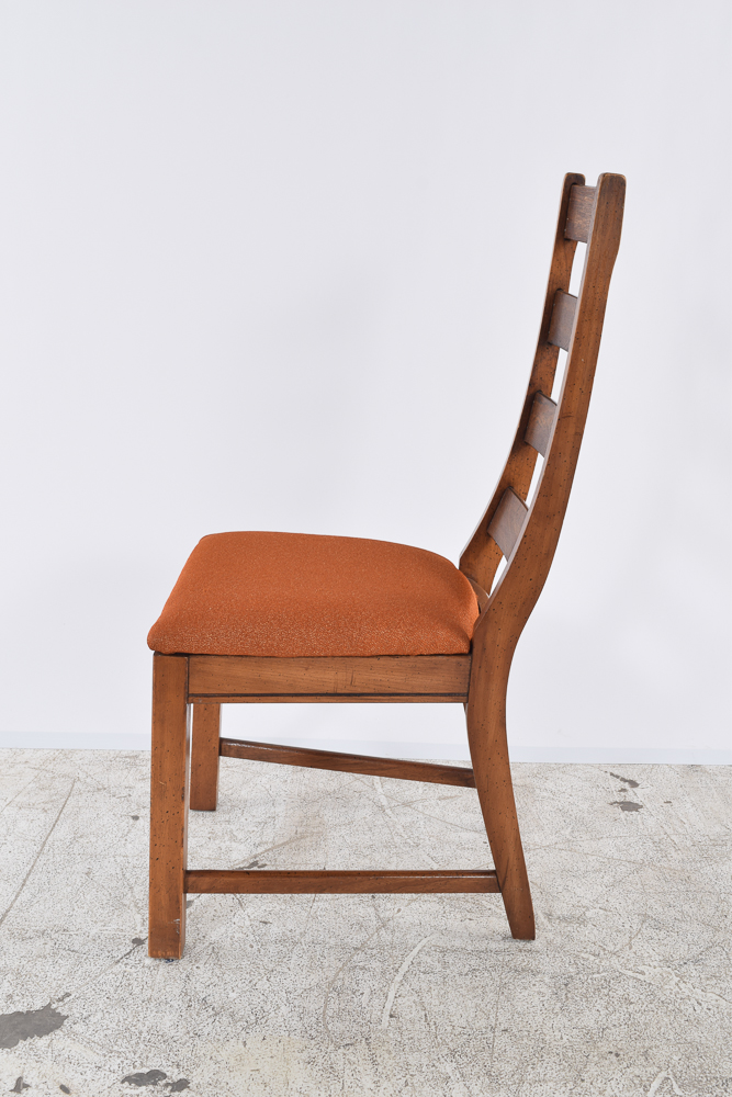 Pecan Wood Dining Chairs